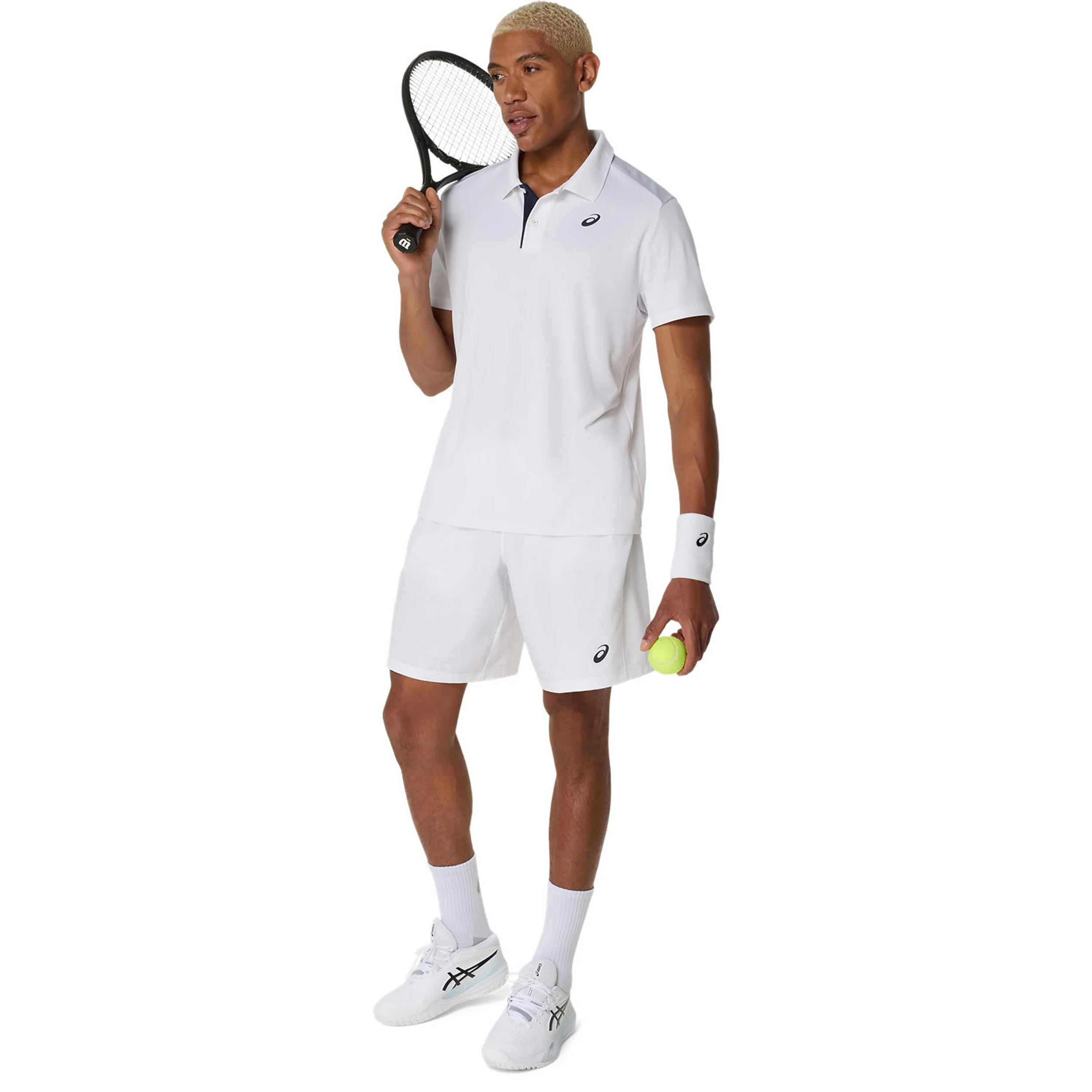 Court 9in Shorts Hombres-Blanco - Image 11