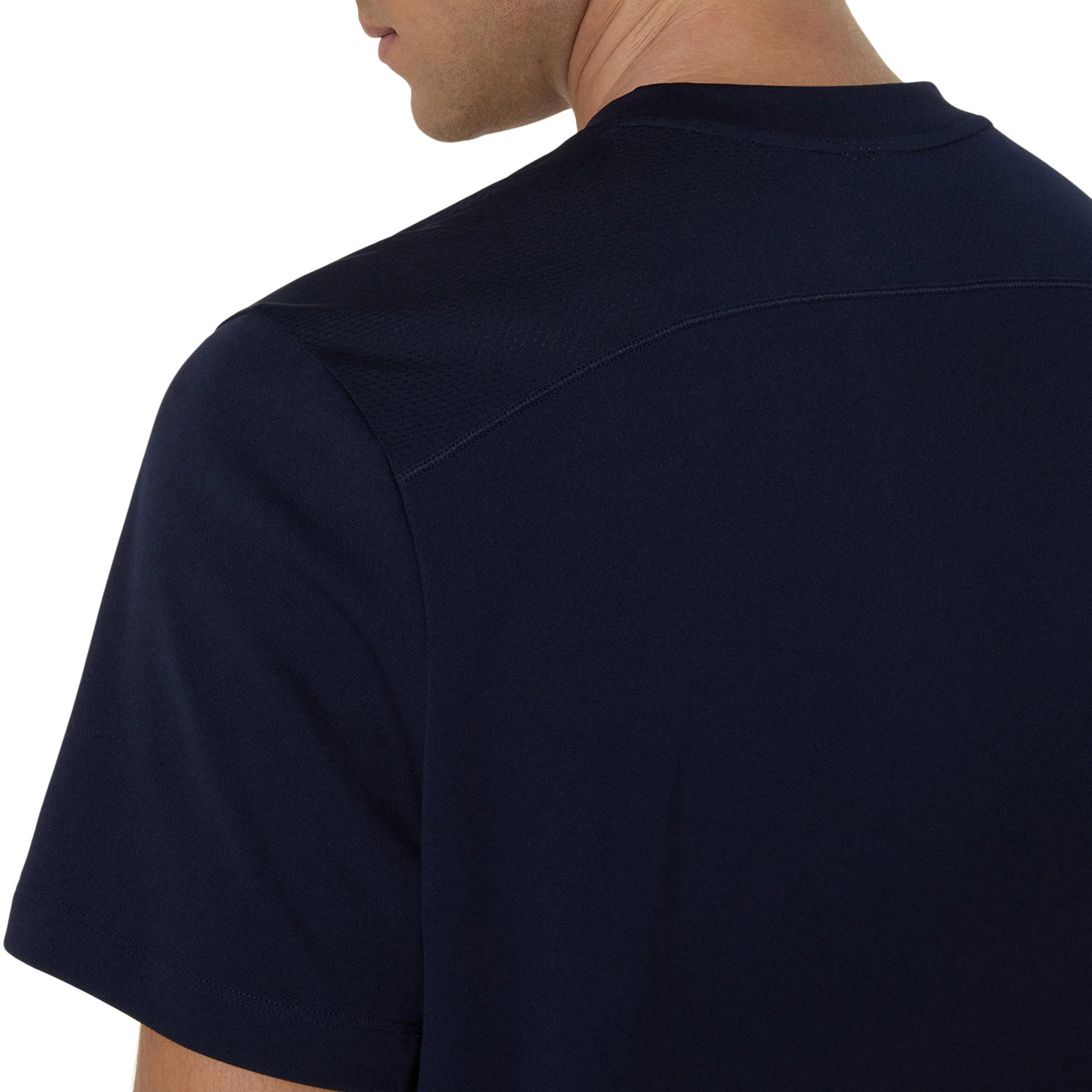 Court Camiseta De Manga Corta Hombres-Azul Oscuro - Image 8