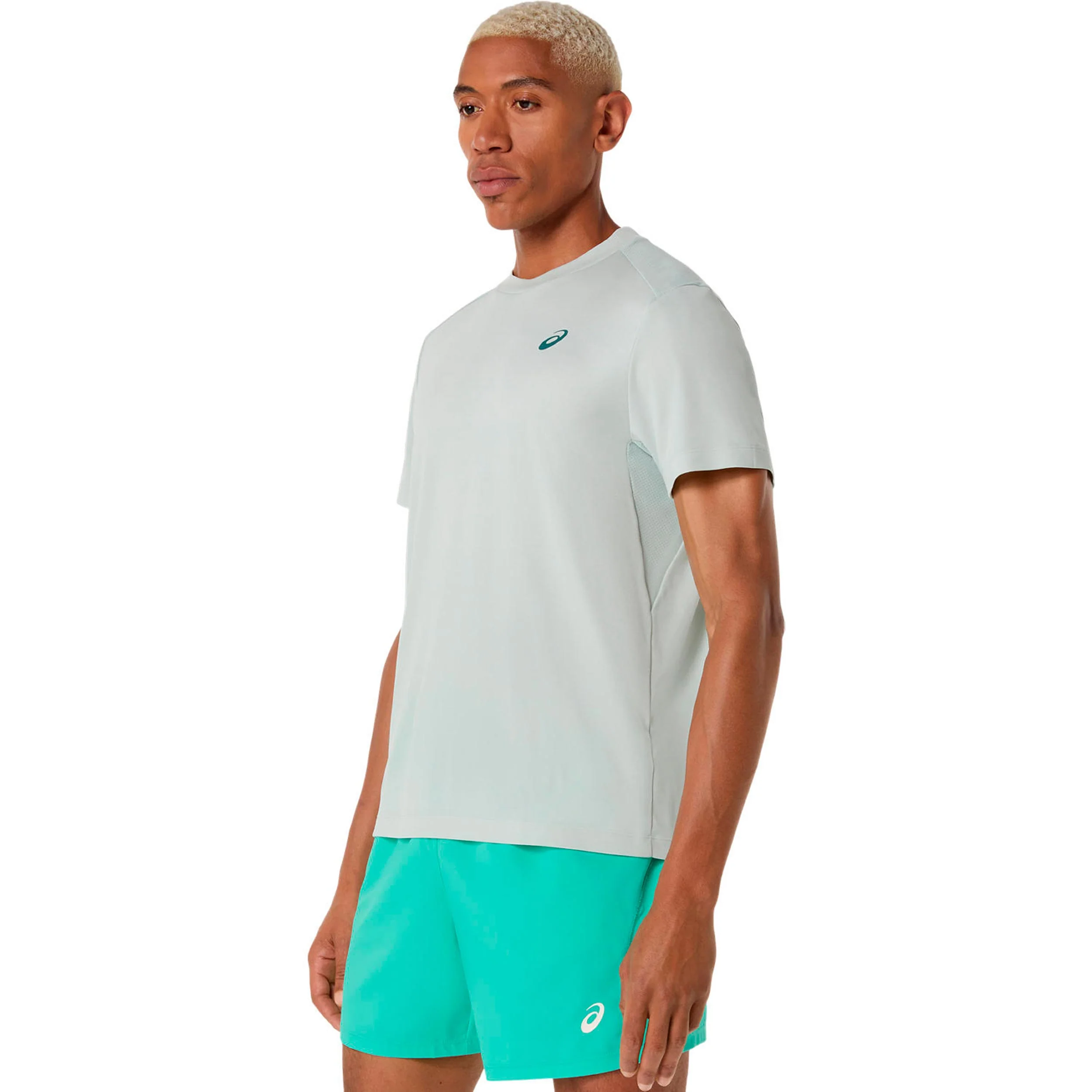 Court Camiseta de manga corta Hombres-gris