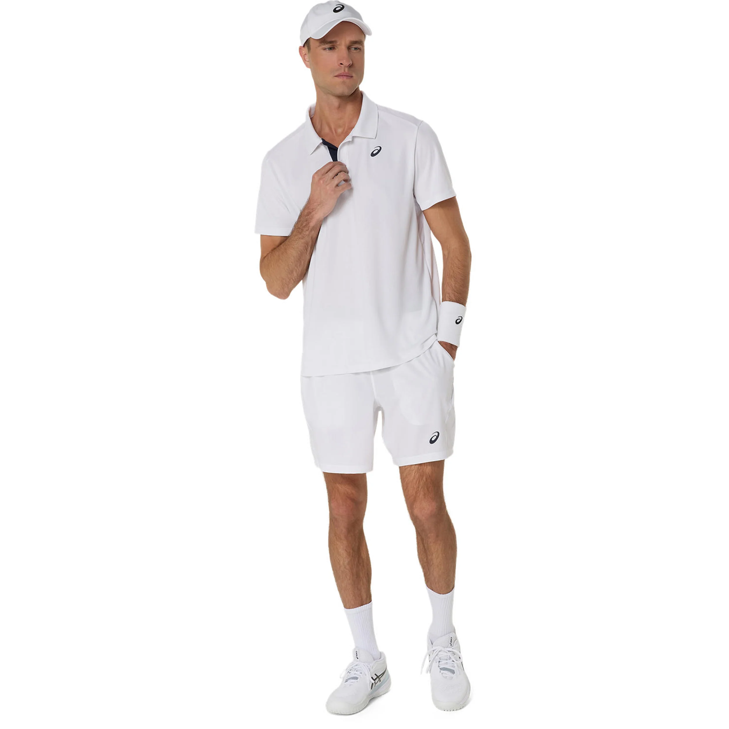 Court Polo Hombres-blanco - Image 8