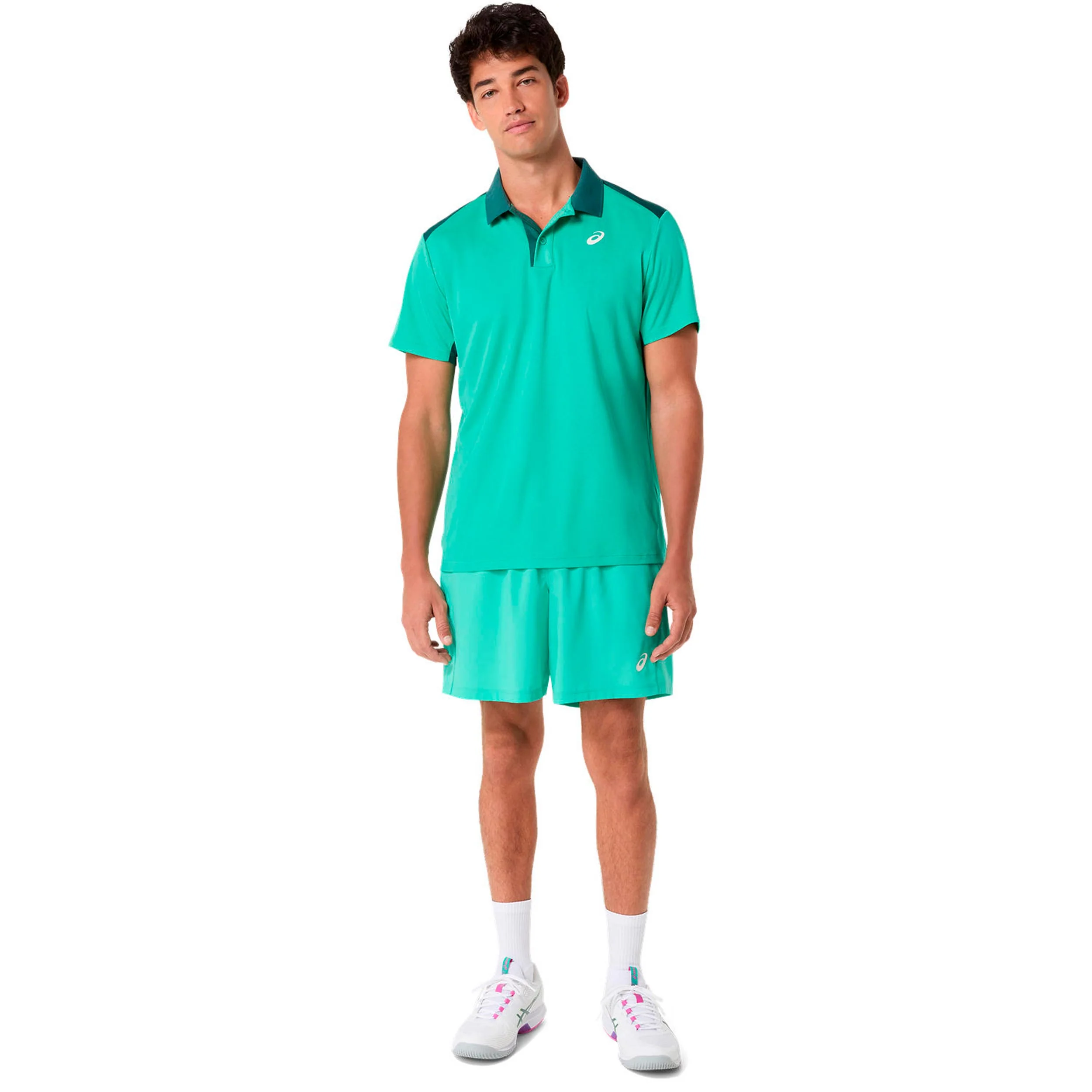 Court Polo Hombres-verde - Image 5