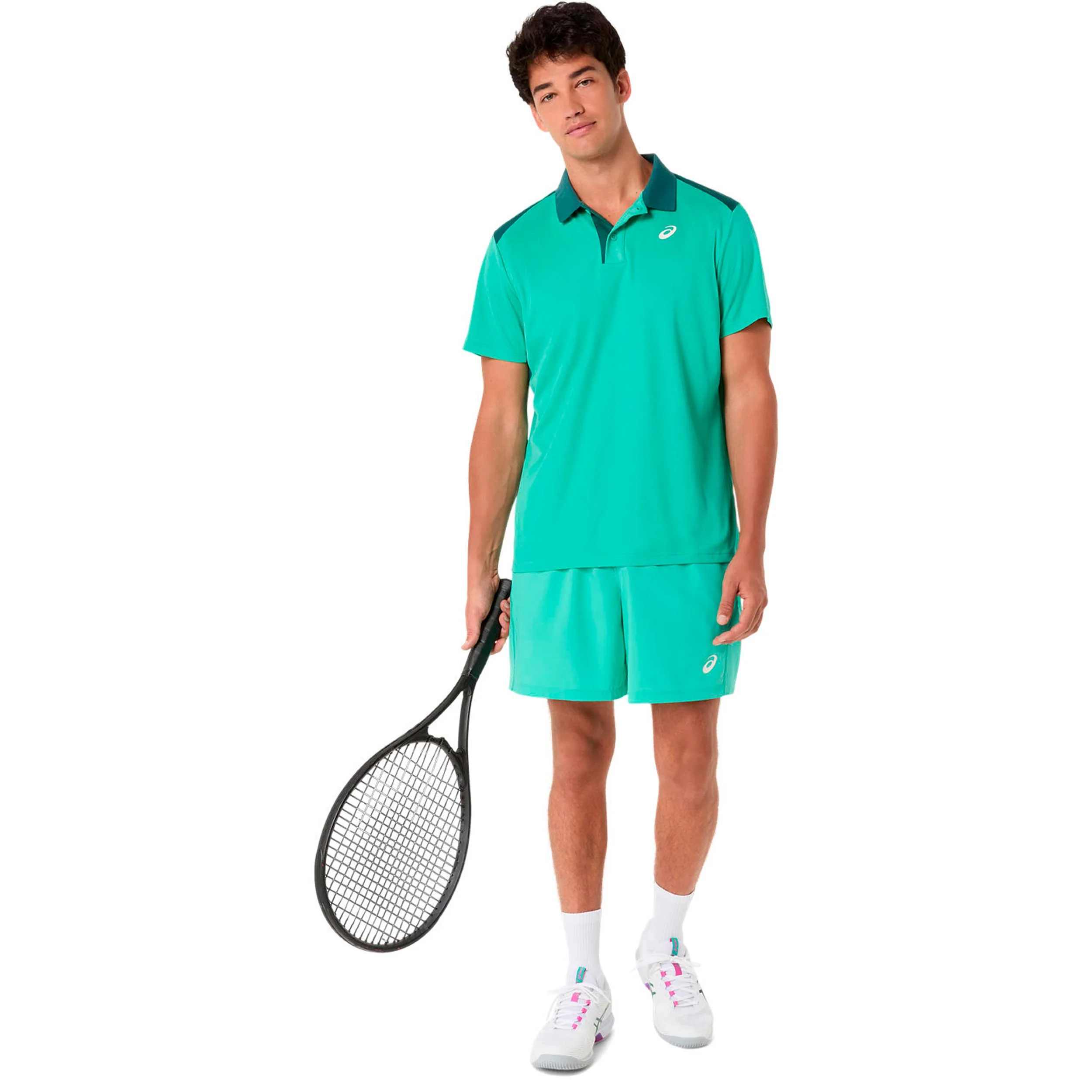 Court Polo Hombres-verde - Image 6