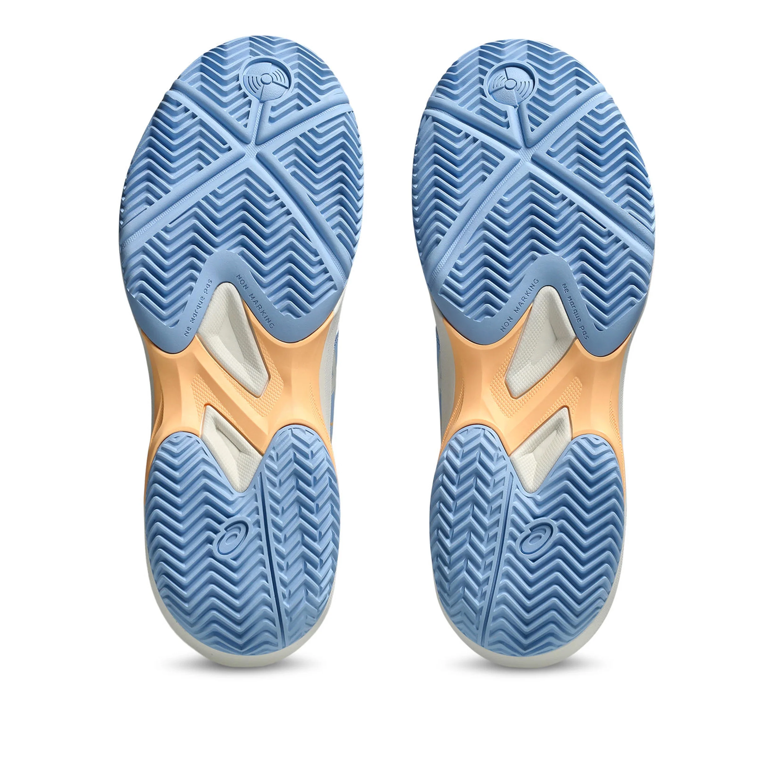 Game FF Zapatilla de pádel Mujeres - azul-gris, naranja - Image 4