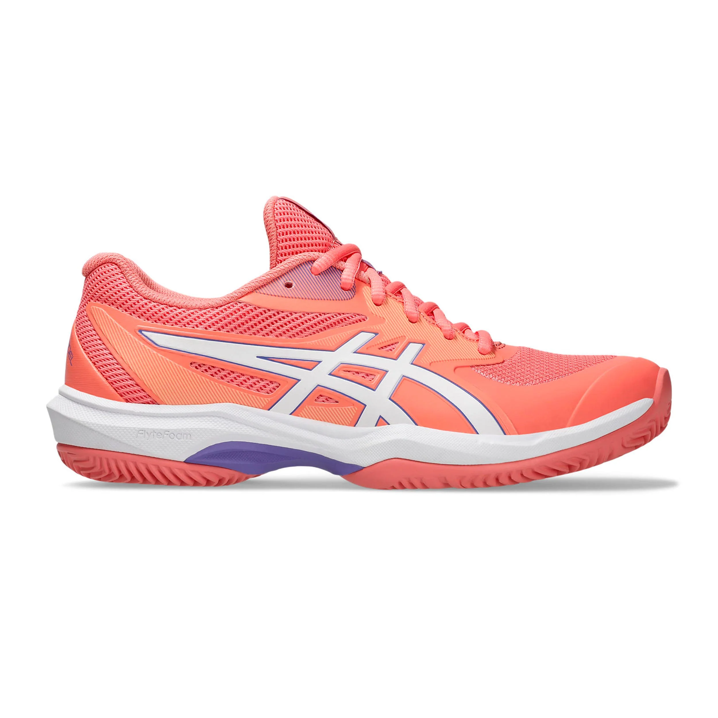Game FF Zapatilla de pádel Mujeres - coral, blanco