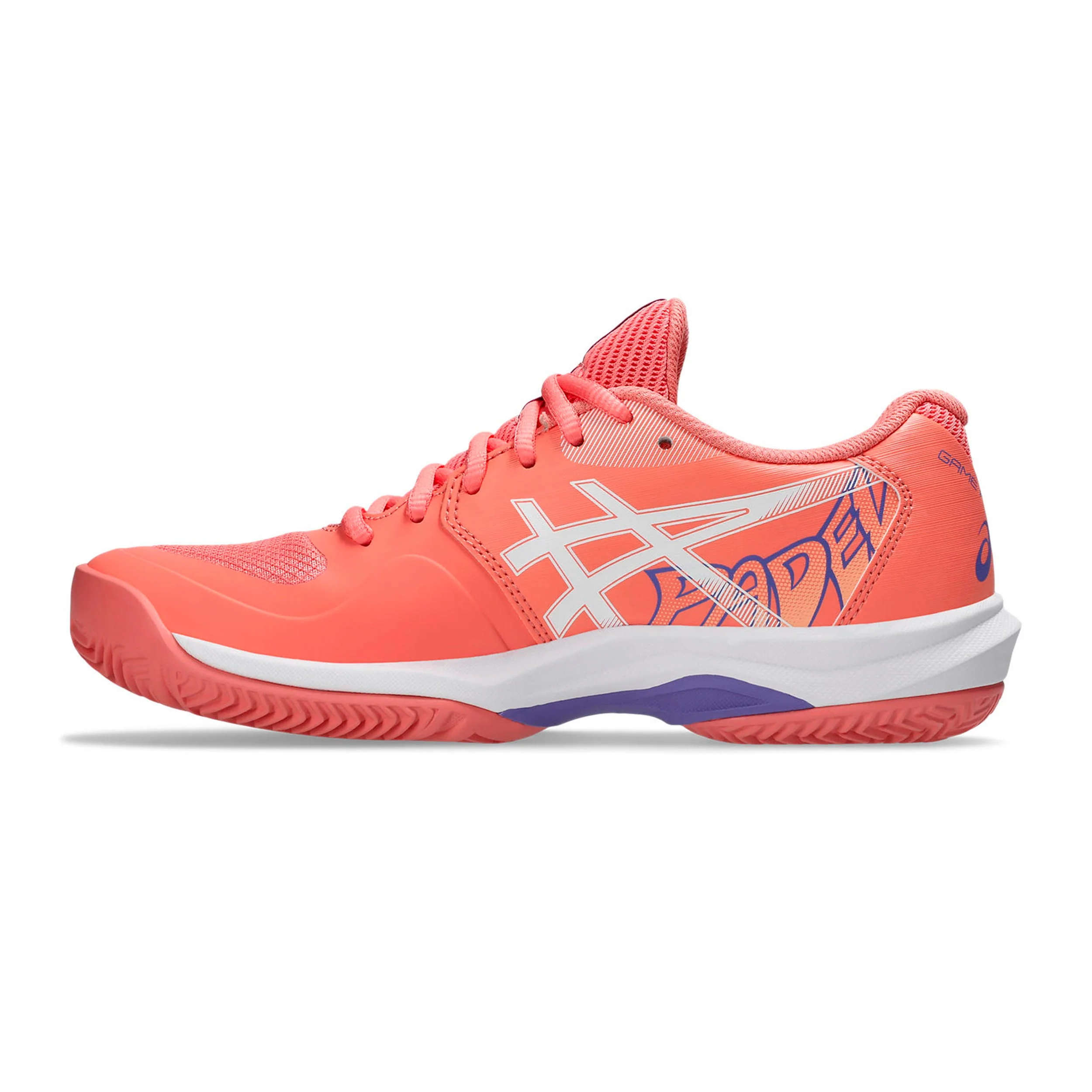 Game FF Zapatilla de pádel Mujeres - coral, blanco - Image 2