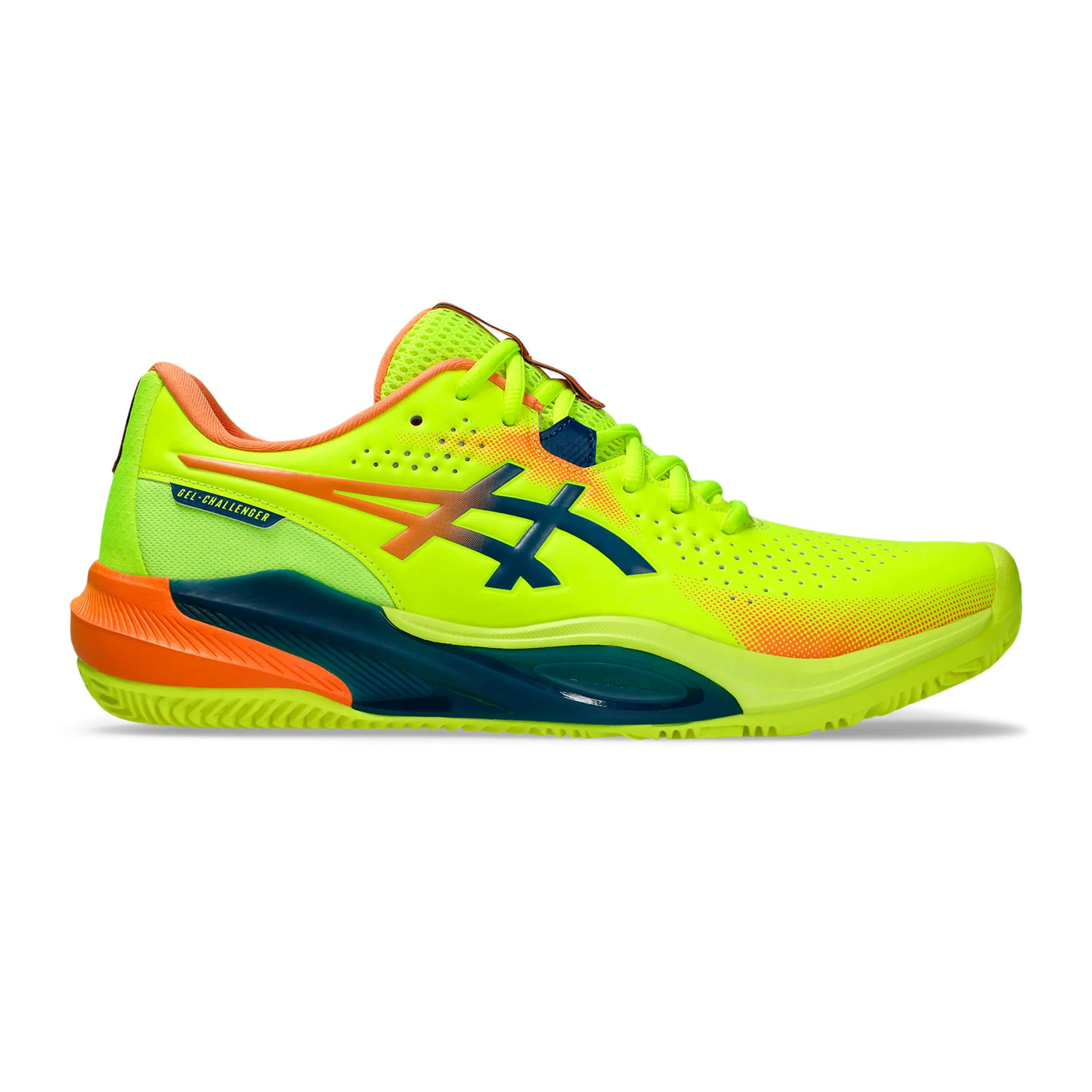 GEL-Challenger 15 L.E. Zapatilla de pádel Hombres - amarillo neón, azul oscuro