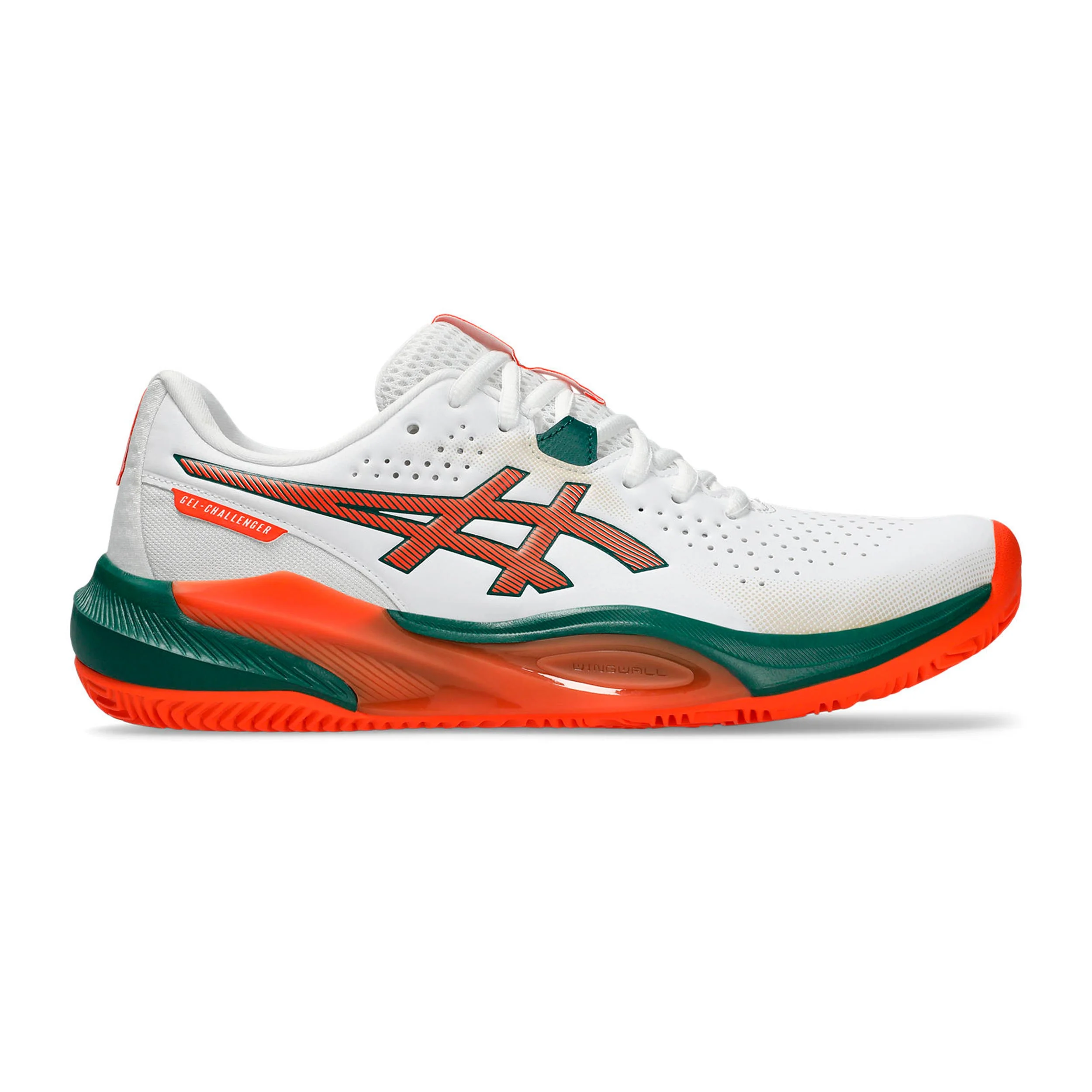 Gel-Challenger 15 Zapatilla de pádel Hombres - blanco, verde oscuro