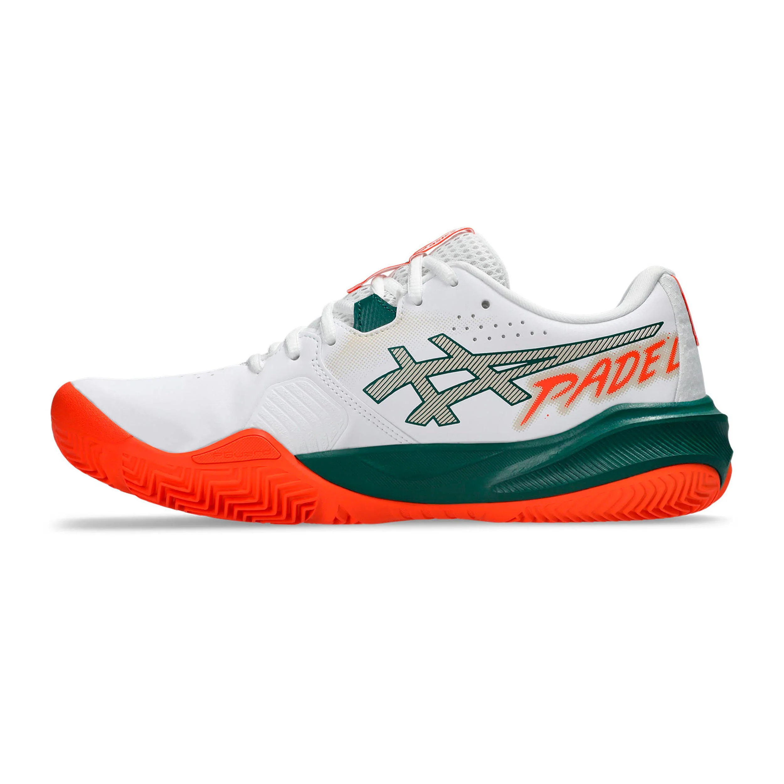Gel-Challenger 15 Zapatilla de pádel Hombres - blanco, verde oscuro - Image 2