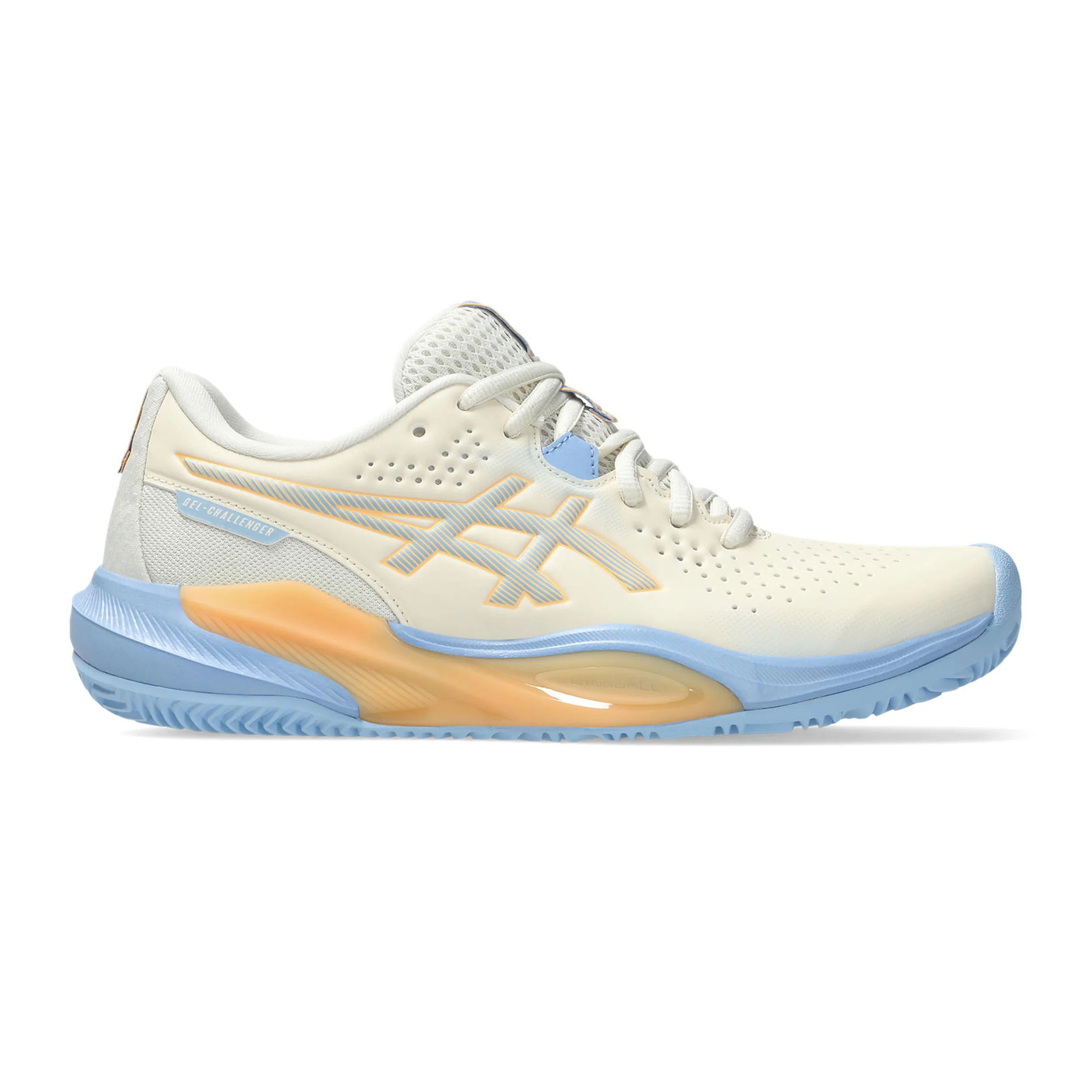 Gel-Challenger 15 Zapatilla de pádel Mujeres - crema, azul-gris