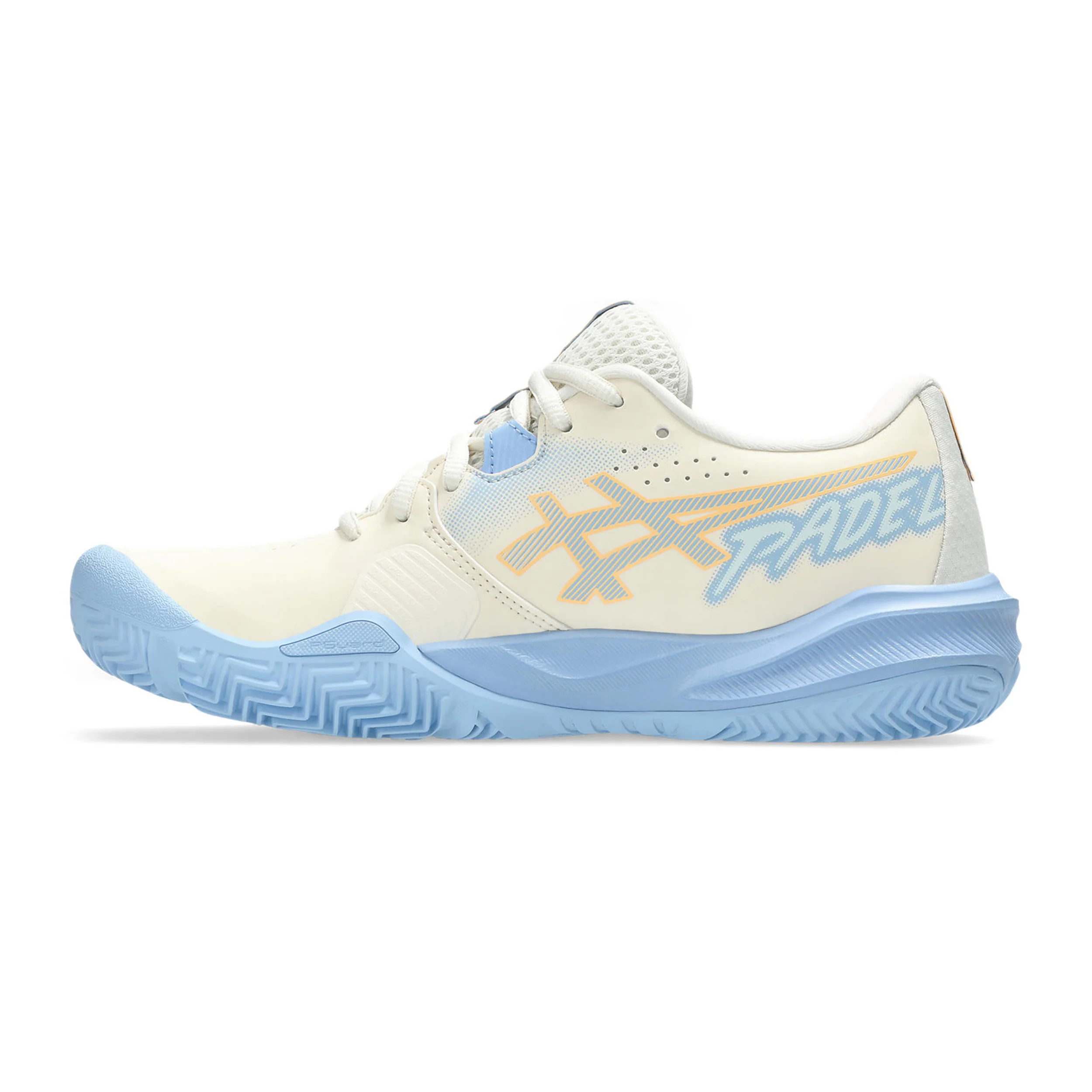Gel-Challenger 15 Zapatilla de pádel Mujeres - crema, azul-gris - Image 2