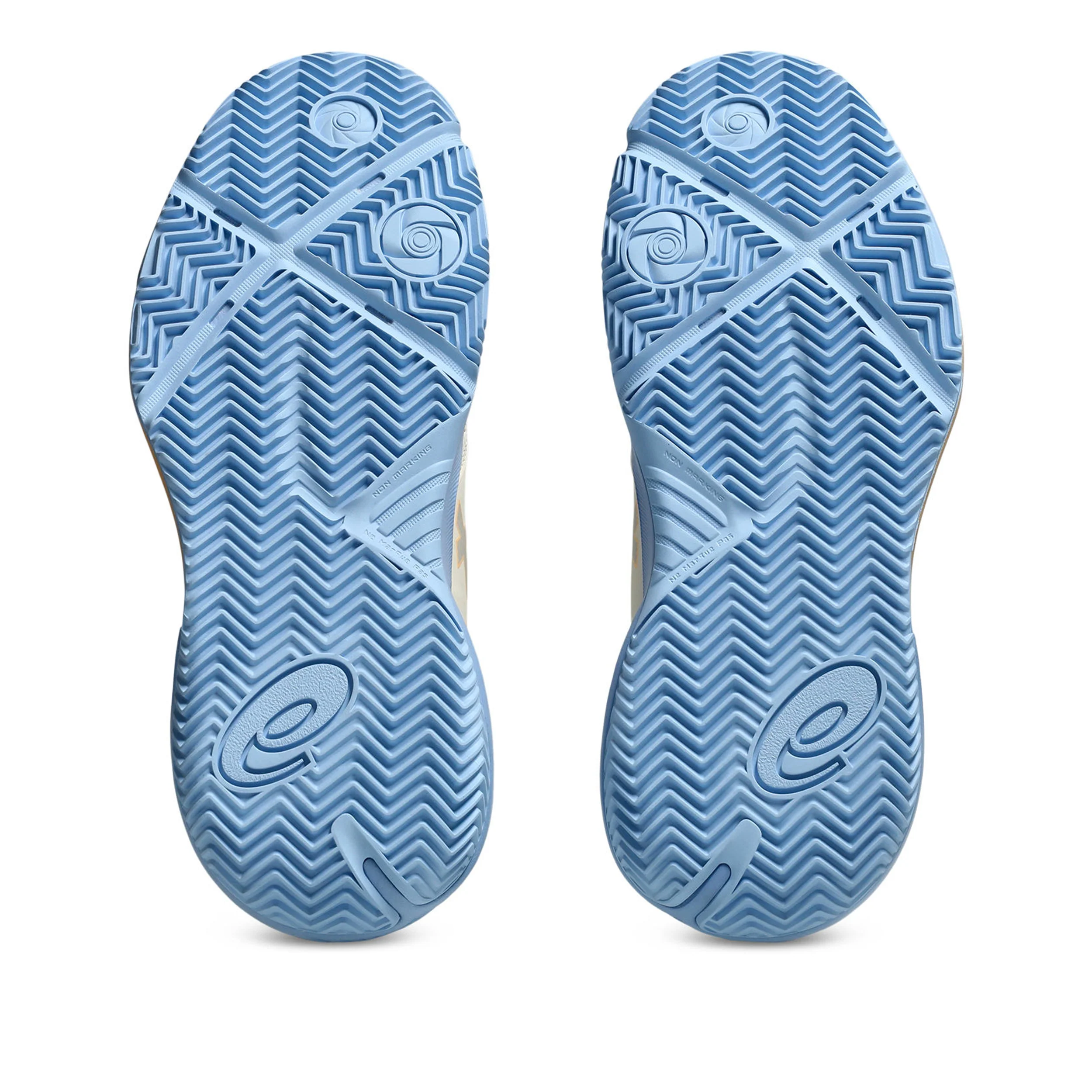Gel-Challenger 15 Zapatilla de pádel Mujeres - crema, azul-gris - Image 4