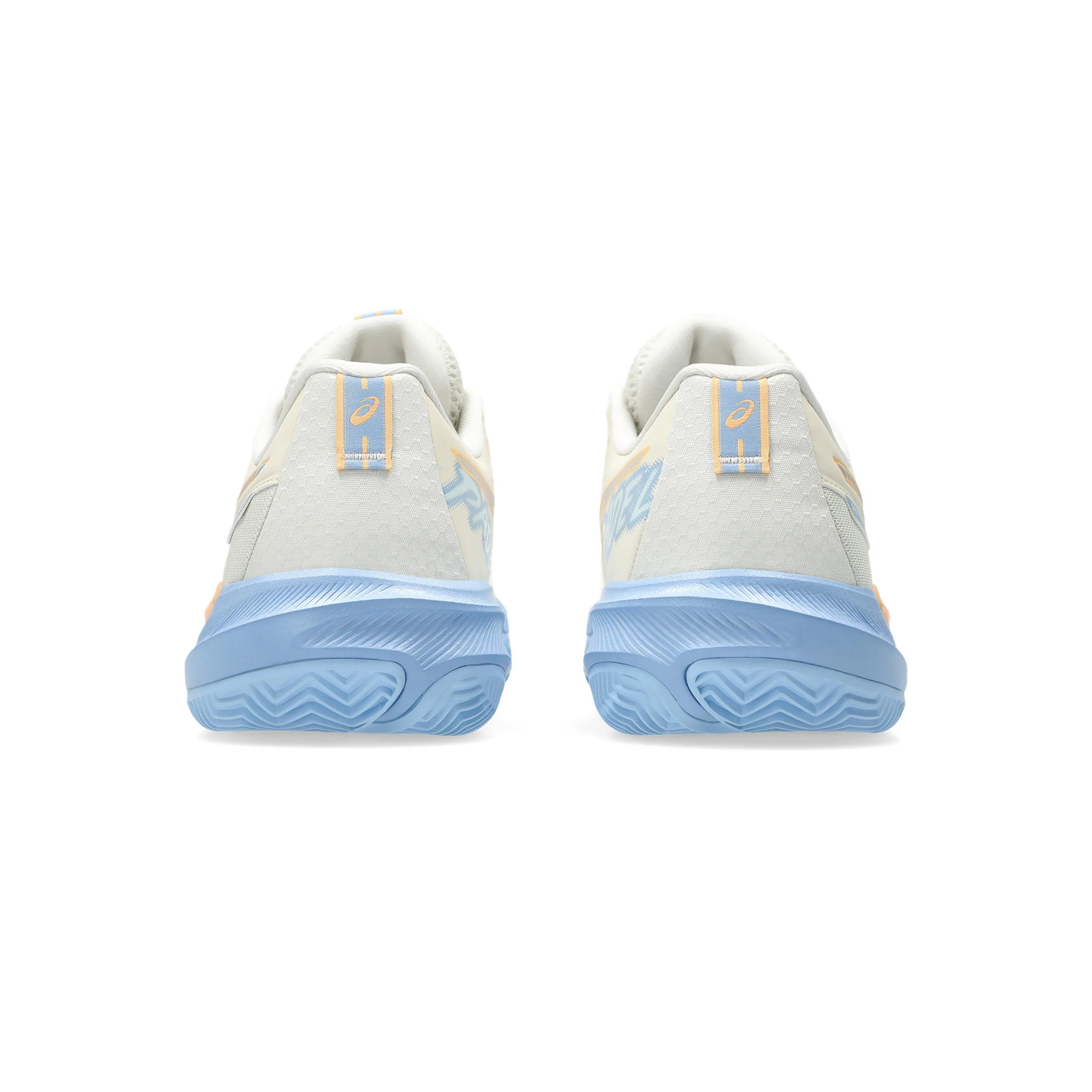 Gel-Challenger 15 Zapatilla de pádel Mujeres - crema, azul-gris - Image 5