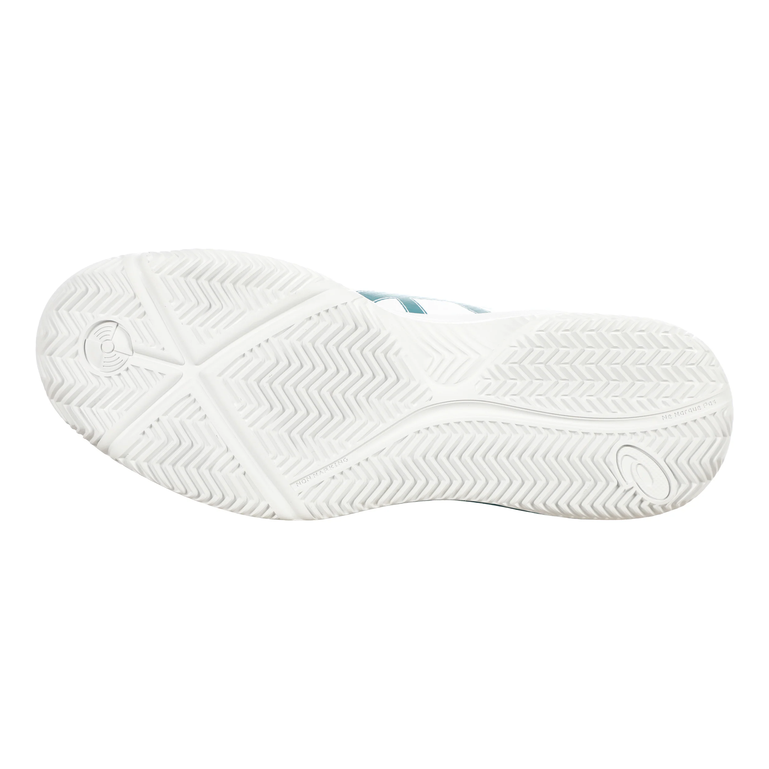GEL-DEDICATE 8 PADEL Zapatilla de pádel Hombres-blanco, color petróleo - Image 4
