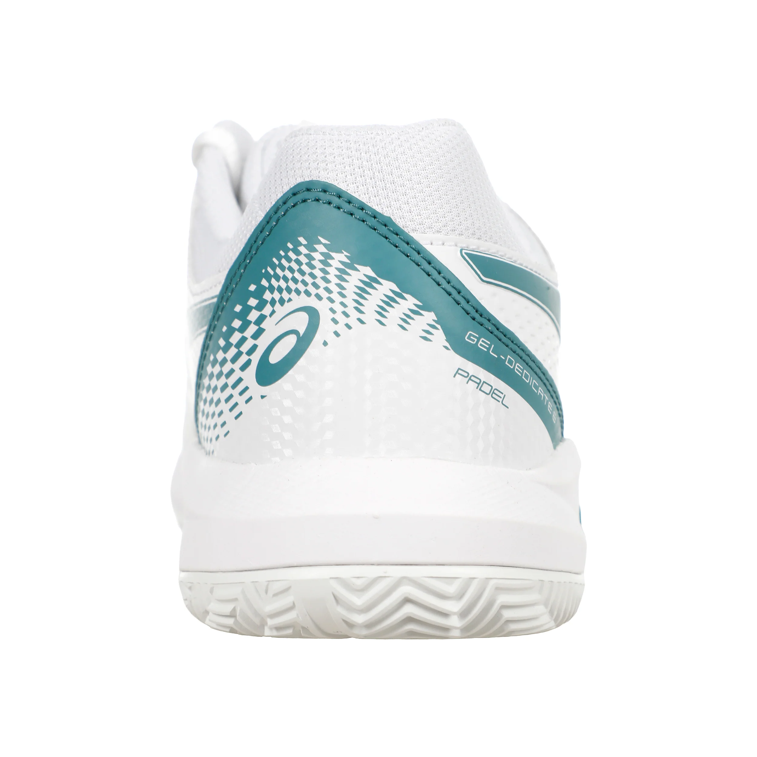 GEL-DEDICATE 8 PADEL Zapatilla de pádel Hombres-blanco, color petróleo - Image 5