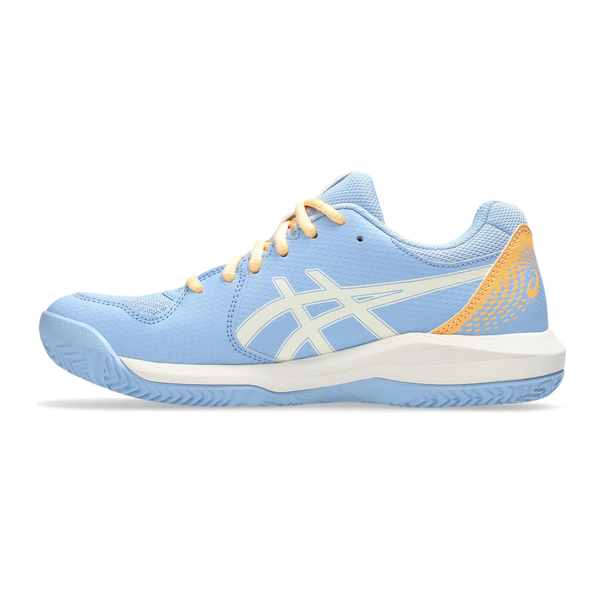 Gel-Dedicate 8 Zapatilla De Pádel Mujeres-Azul-gris,Crema - Image 2