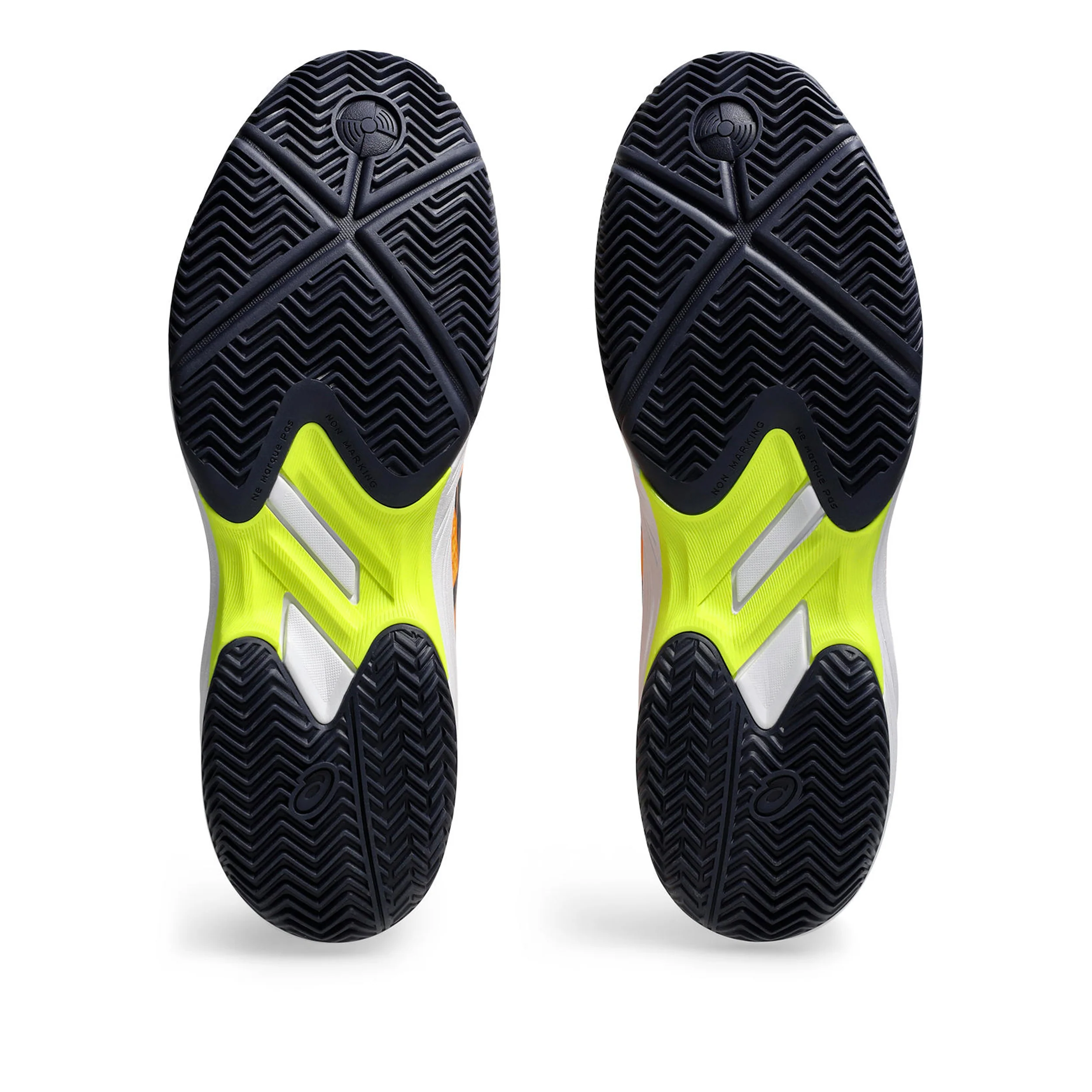 Gel-Game 9 Zapatilla de pádel Hombres - naranja, azul oscuro - Image 4