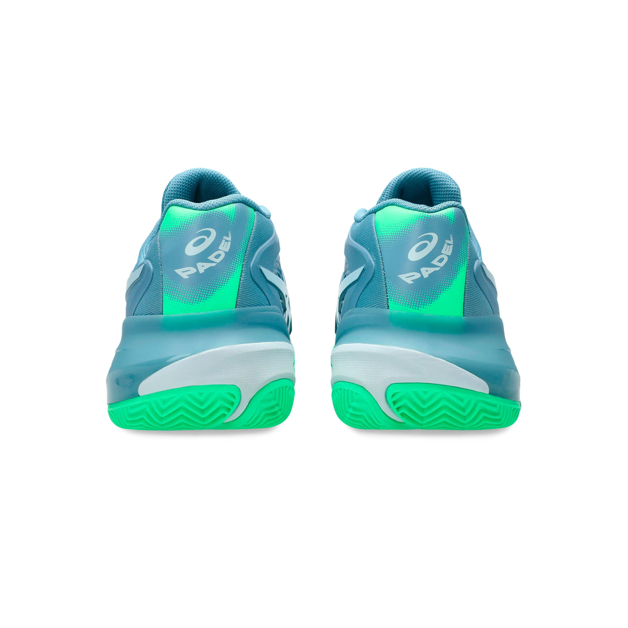 Gel-Resolution X Zapatilla de pádel Hombres - azul-gris, verde neón - Image 5