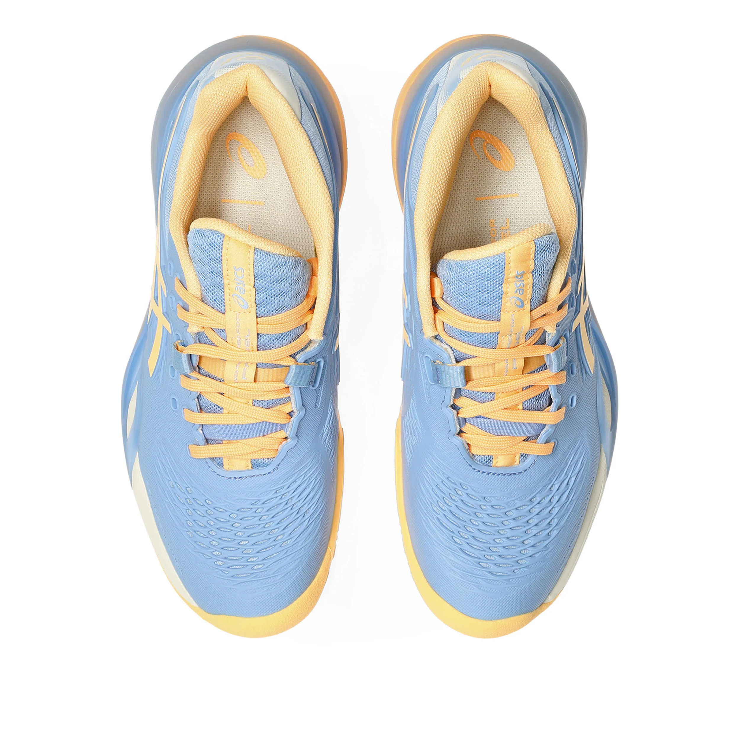 Gel-Resolution X Zapatilla de pádel Mujeres - azul-gris, naranja - Image 3