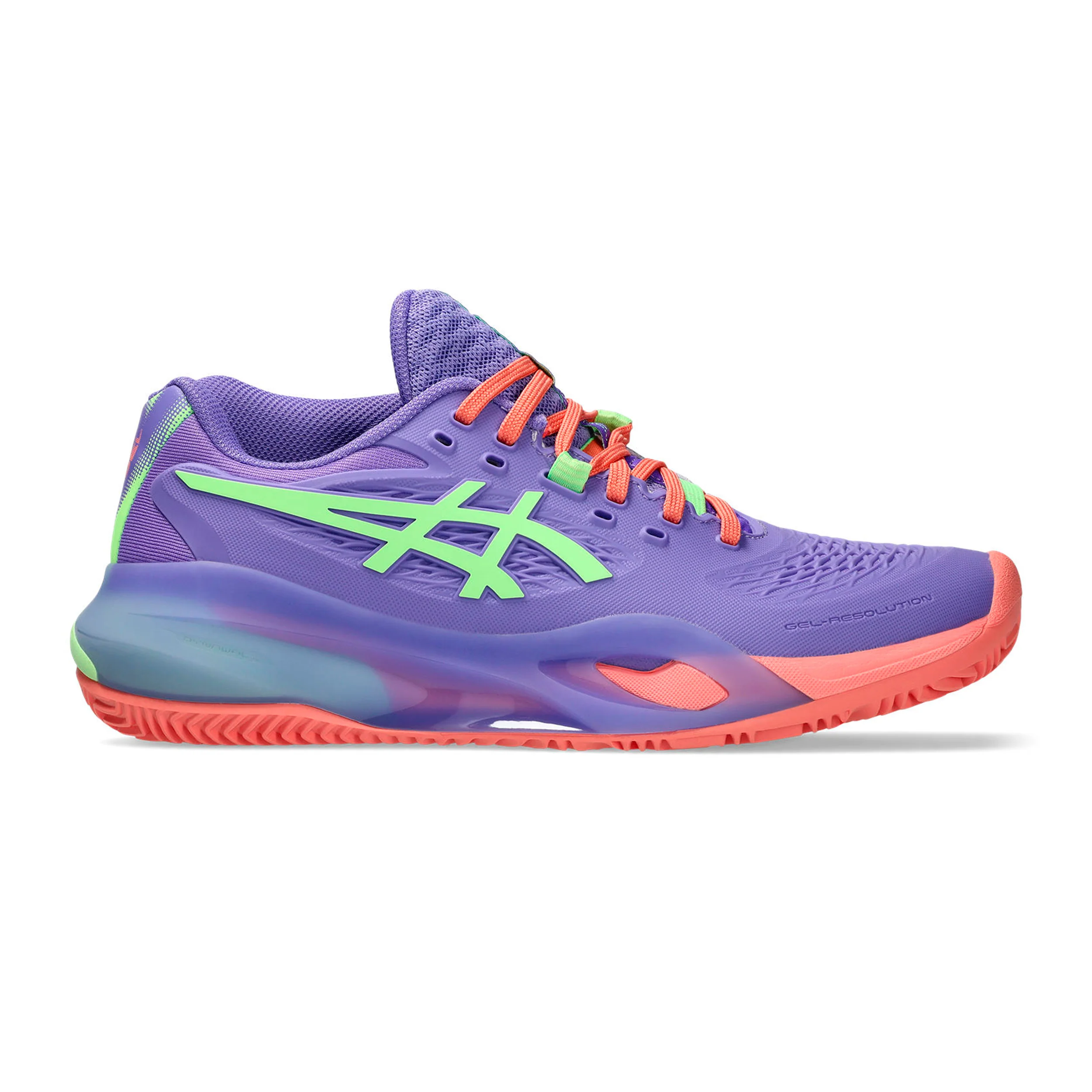 Gel-Resolution X Zapatilla de pádel Mujeres - lila, coral