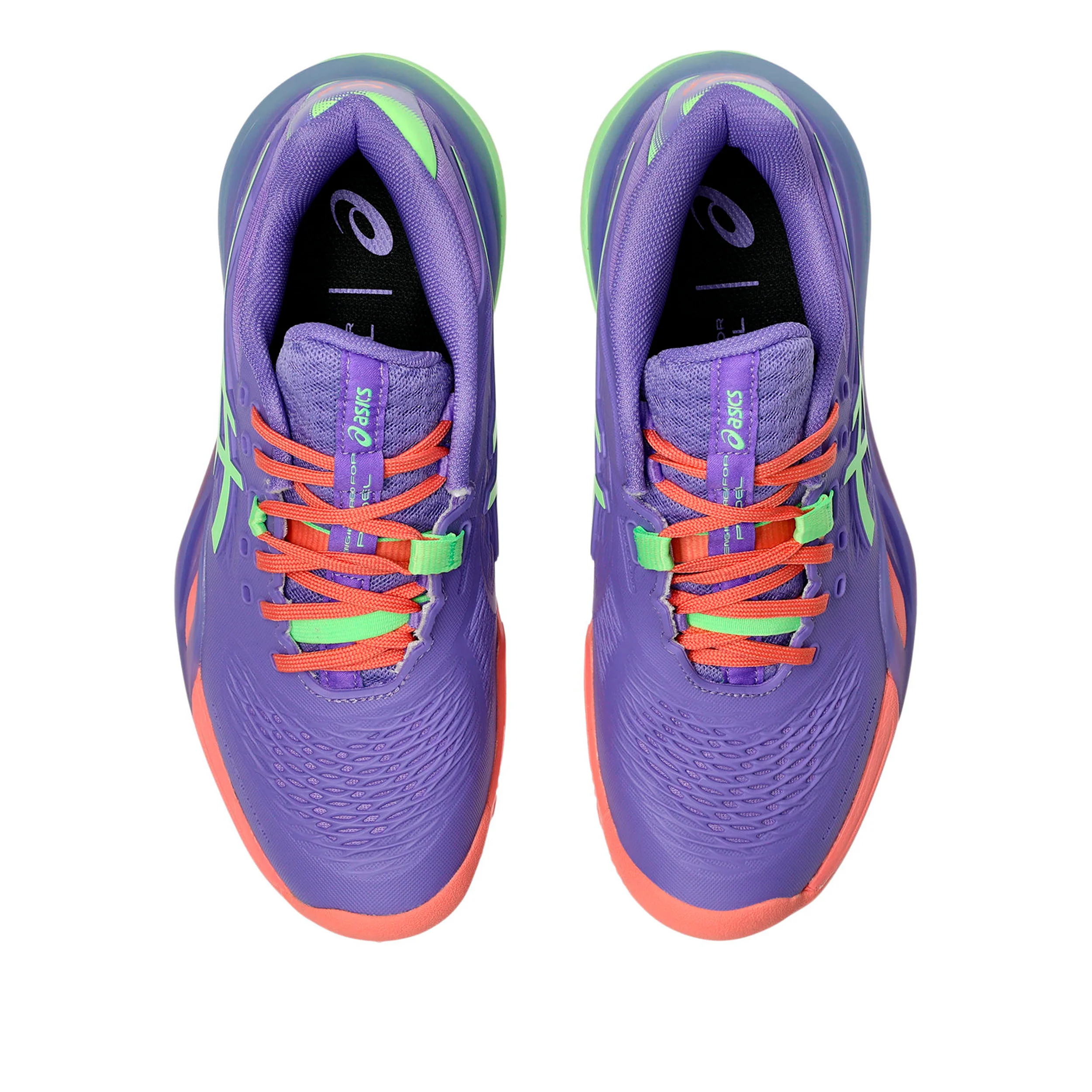 Gel-Resolution X Zapatilla de pádel Mujeres - lila, coral - Image 3