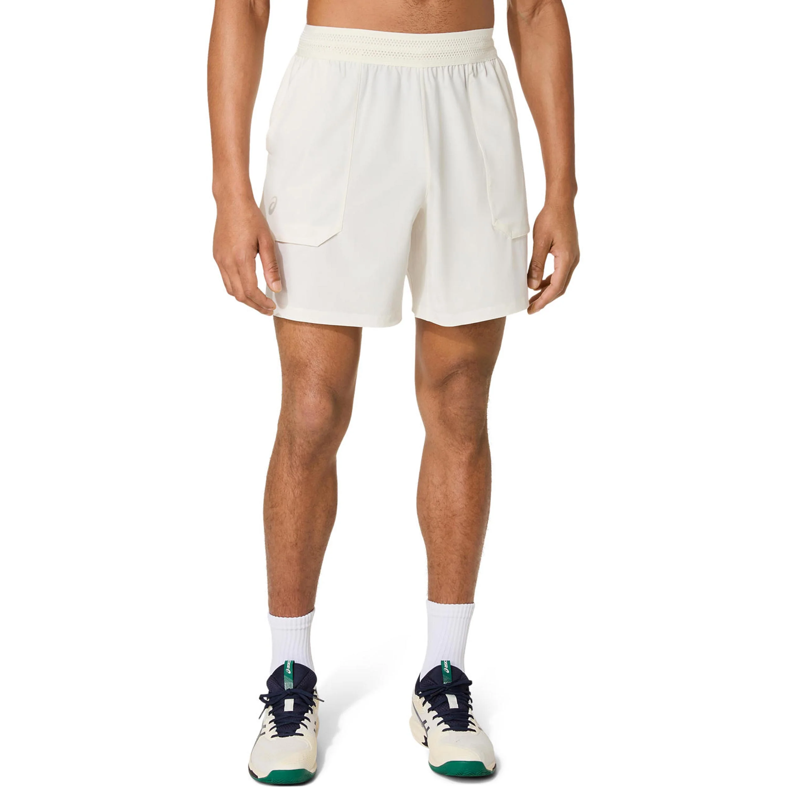 Match 7In Shorts Hombres-Crema