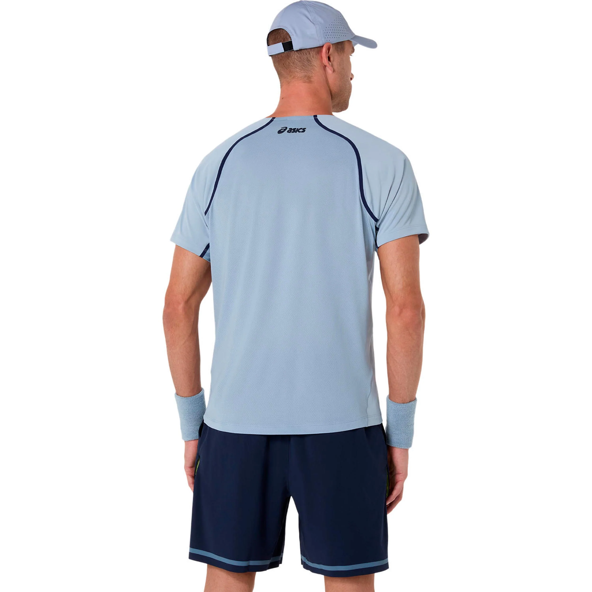 Match Camiseta de manga corta Hombres-azul-gris - Image 3