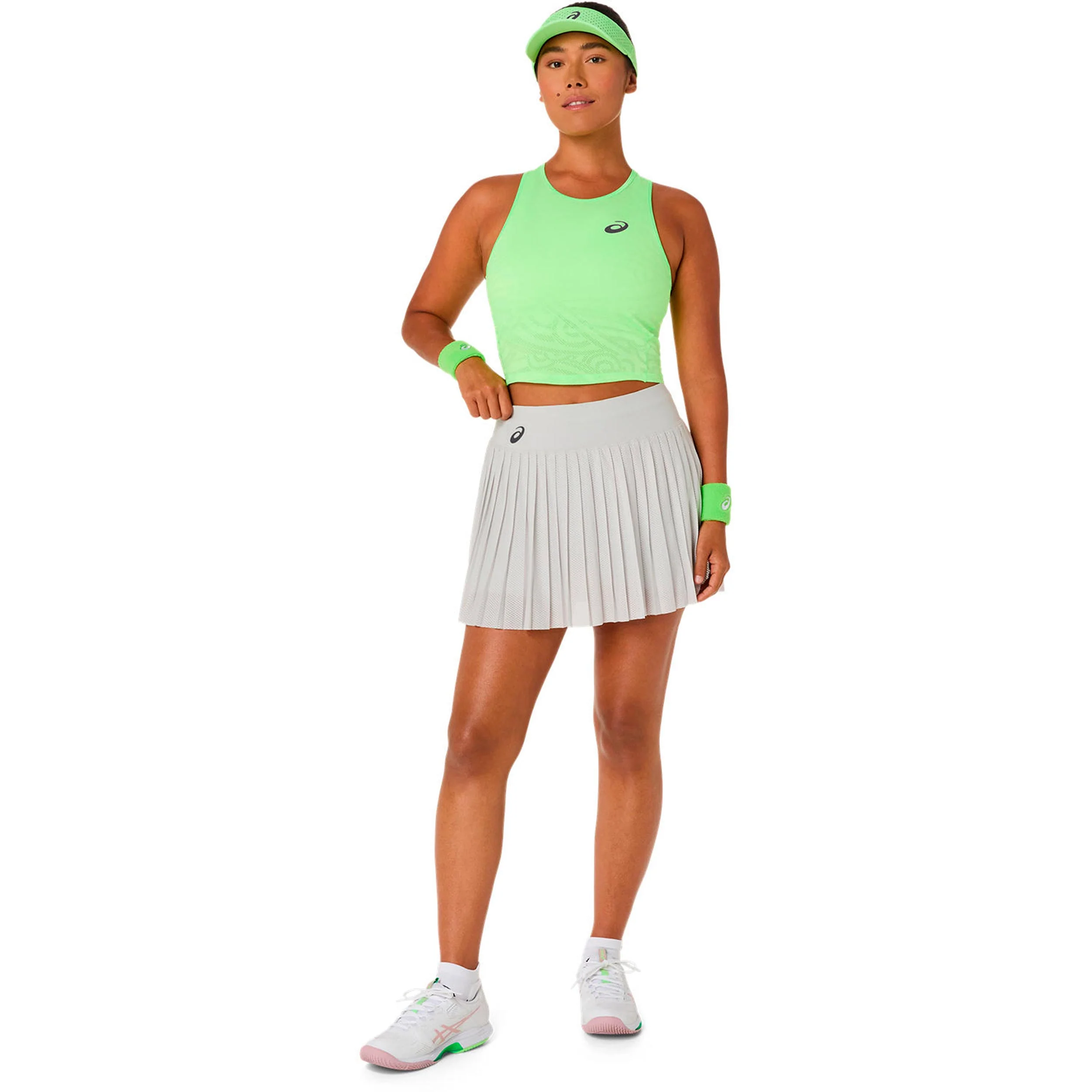 Match Mesh Falda Mujeres-gris - Image 7