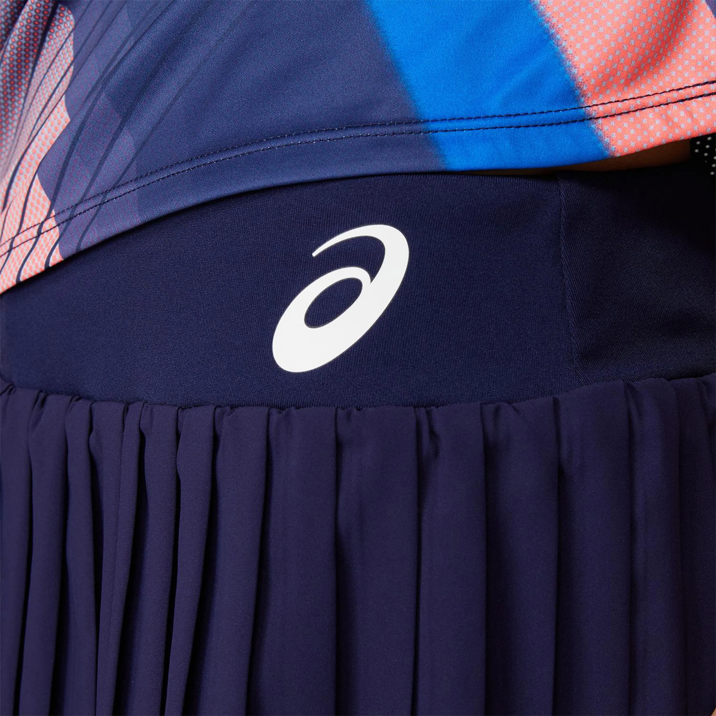 Match Pleats Falda Mujeres-Azul Oscuro - Image 6