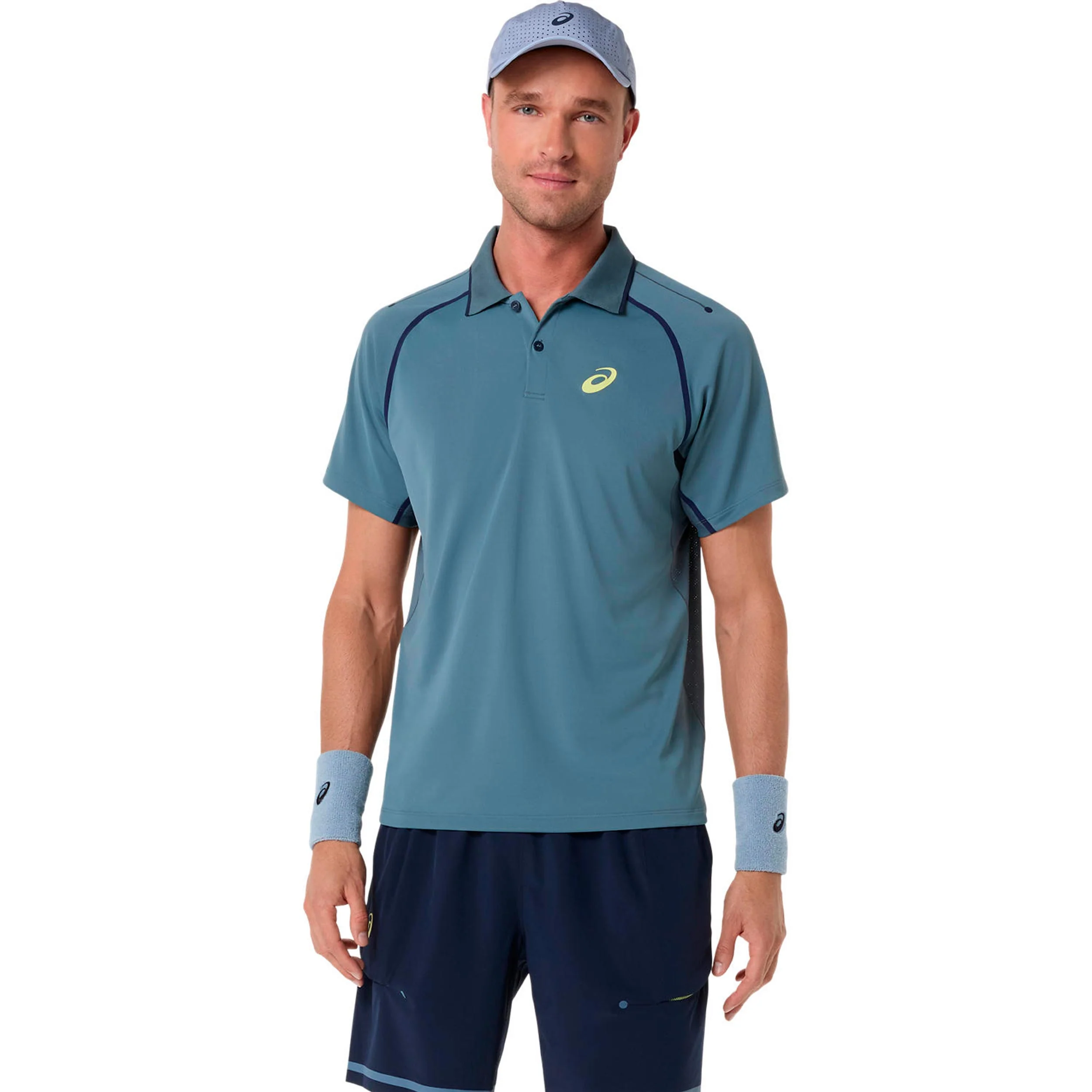 Match Polo Hombres - color petróleo