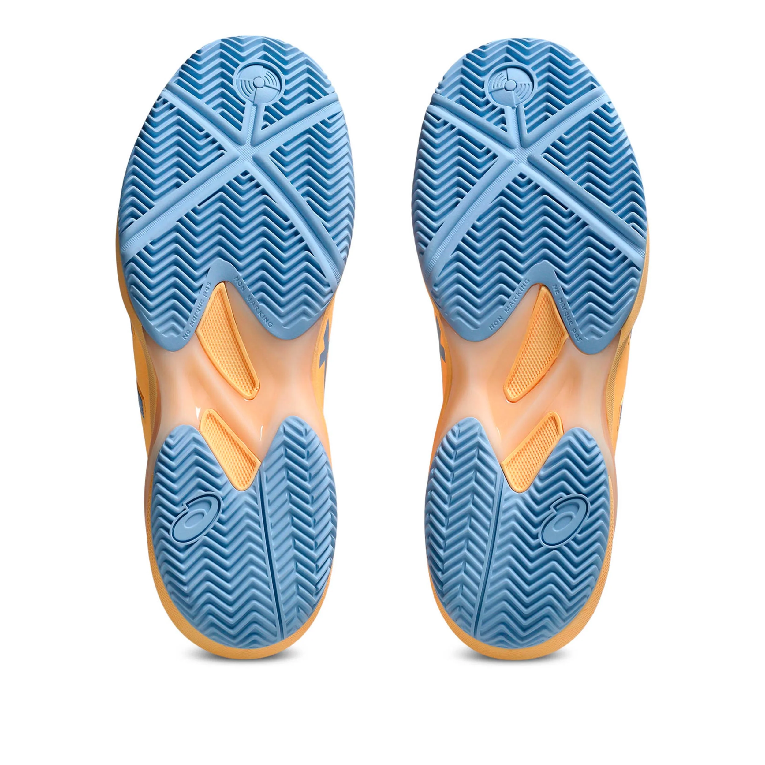 Solution Swift FF 2 Zapatilla de pádel Mujeres - albaricoque, azul claro - Image 4