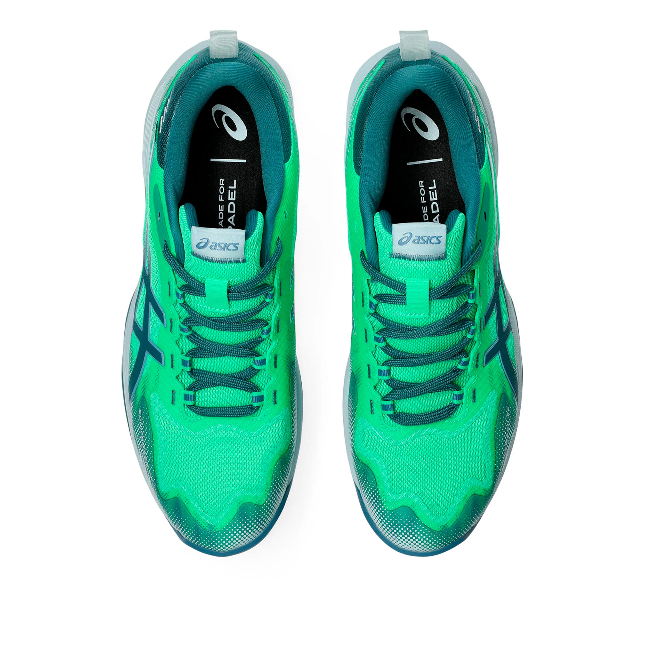 Sonicsmash FF Zapatilla de pádel Hombres - verde neón, azul-gris - Image 3