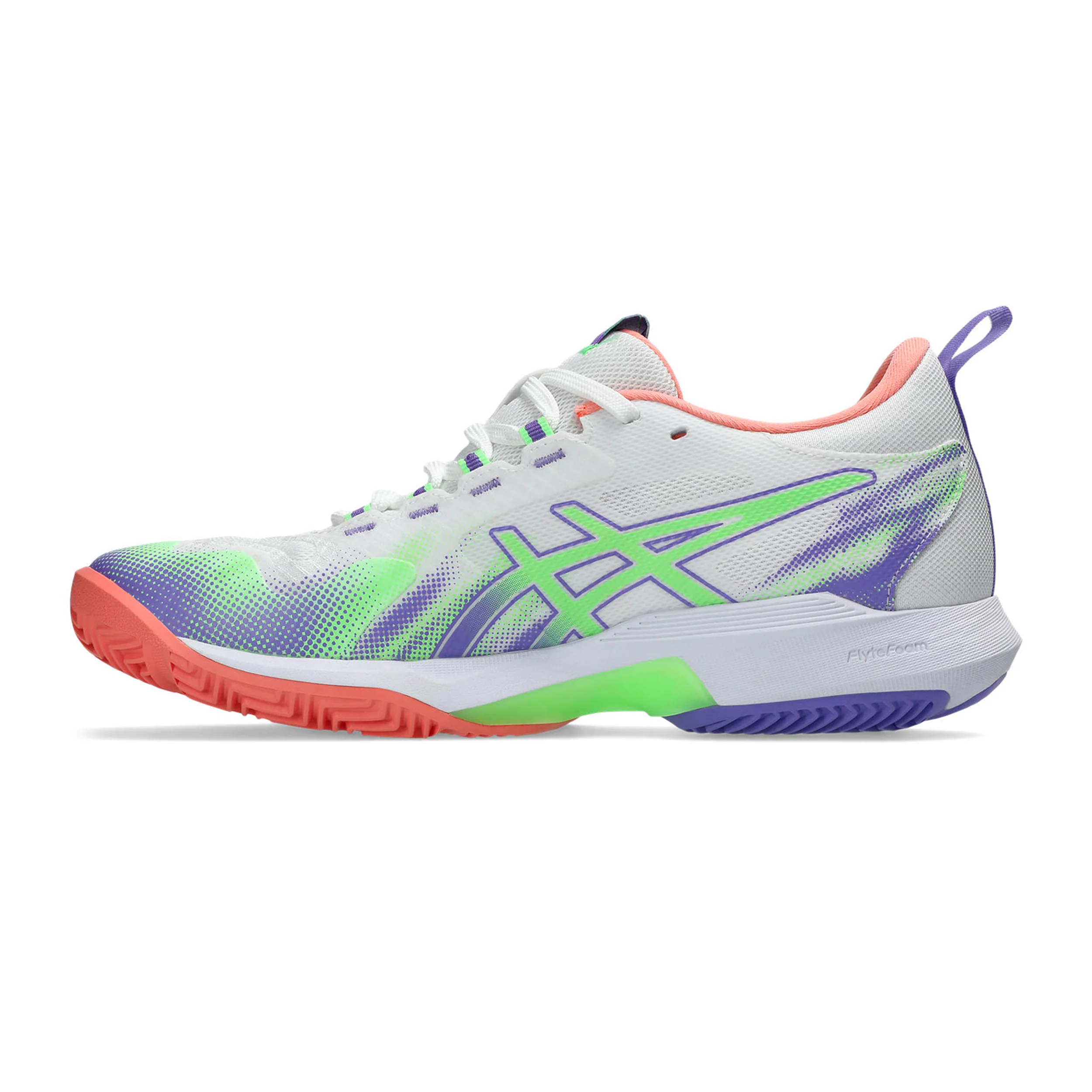 SONICSMASH FF Zapatilla de pádel Mujeres - blanco, verde neón - Image 2