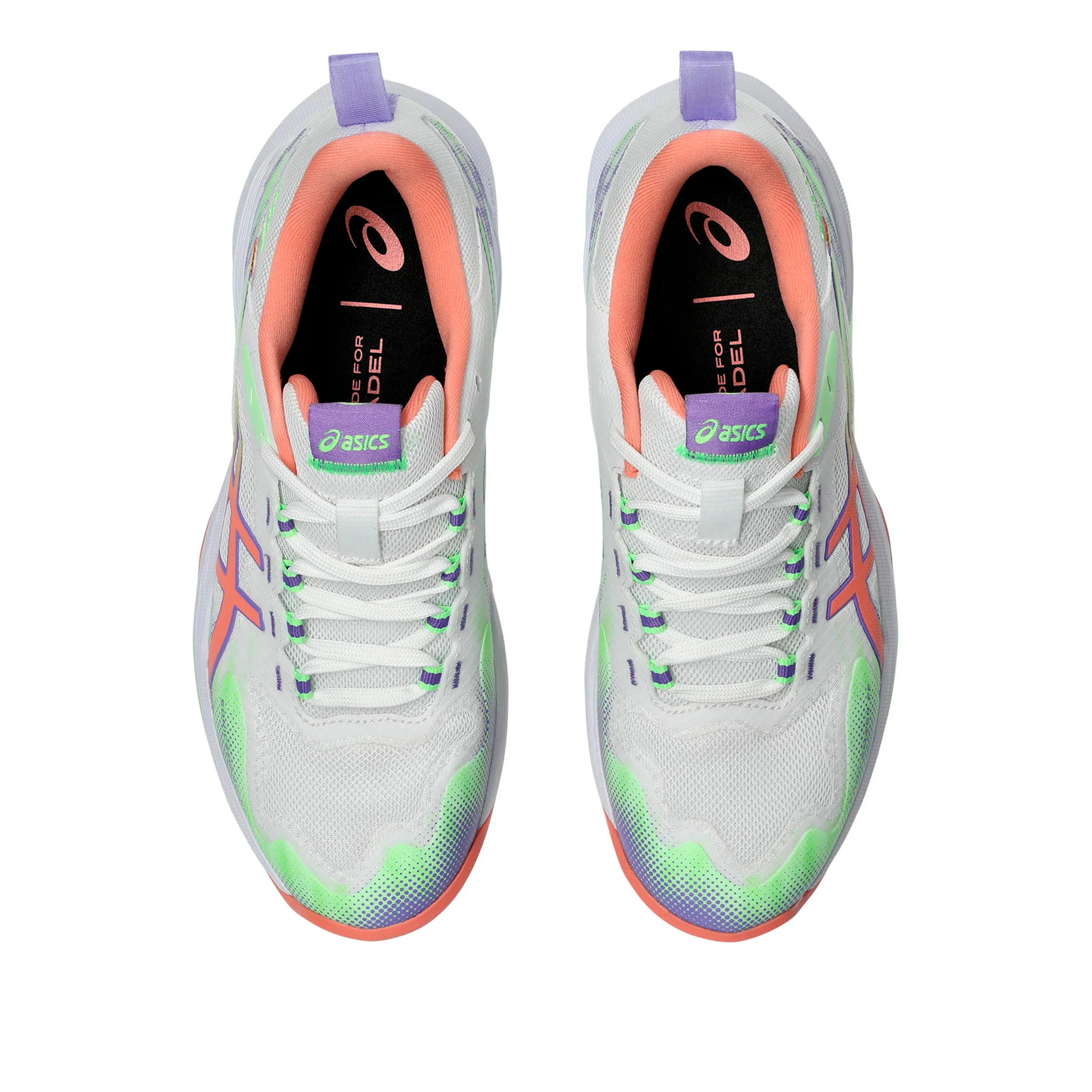SONICSMASH FF Zapatilla de pádel Mujeres - blanco, verde neón - Image 3