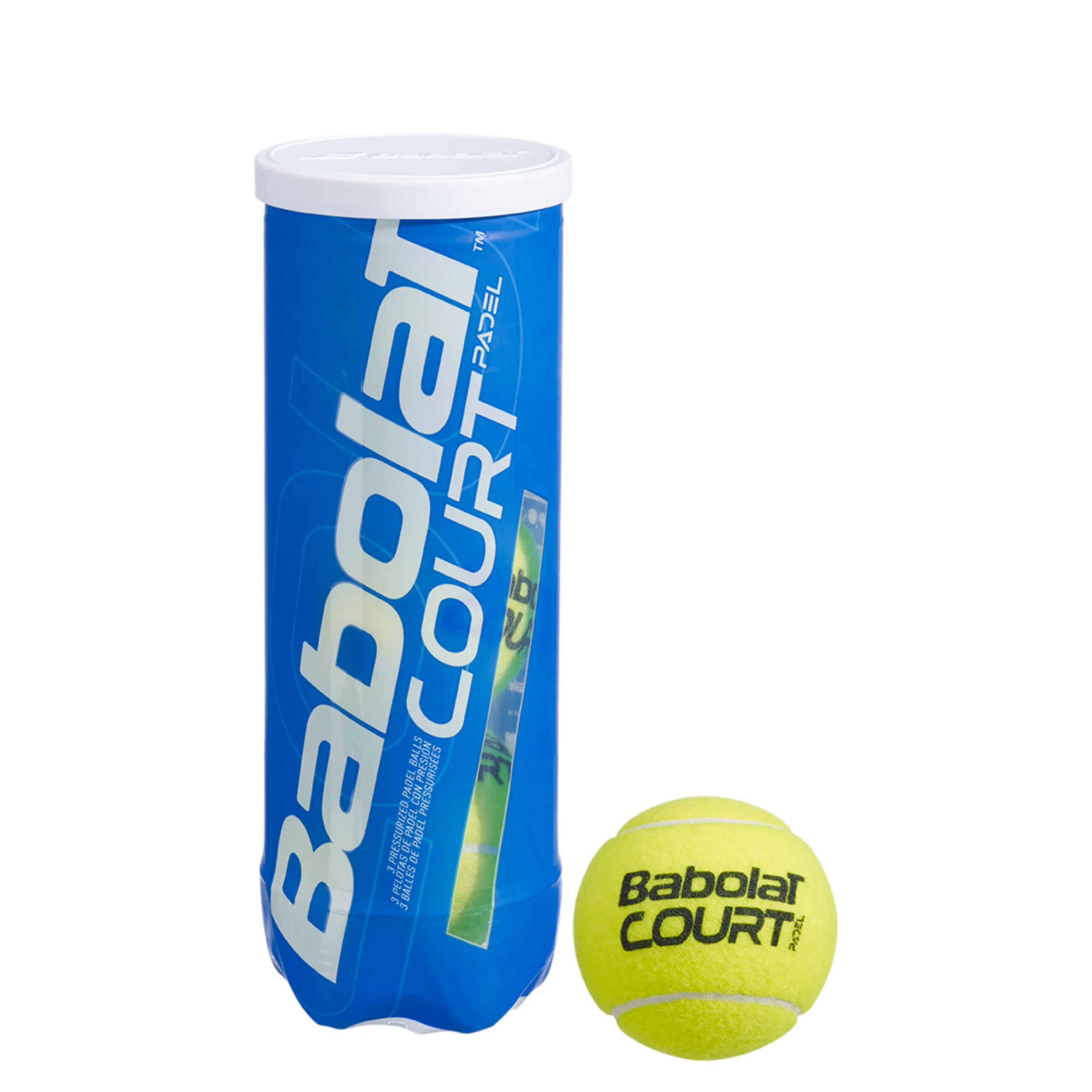 Court Padel X3 Bote De 3 Pelotas - Image 2