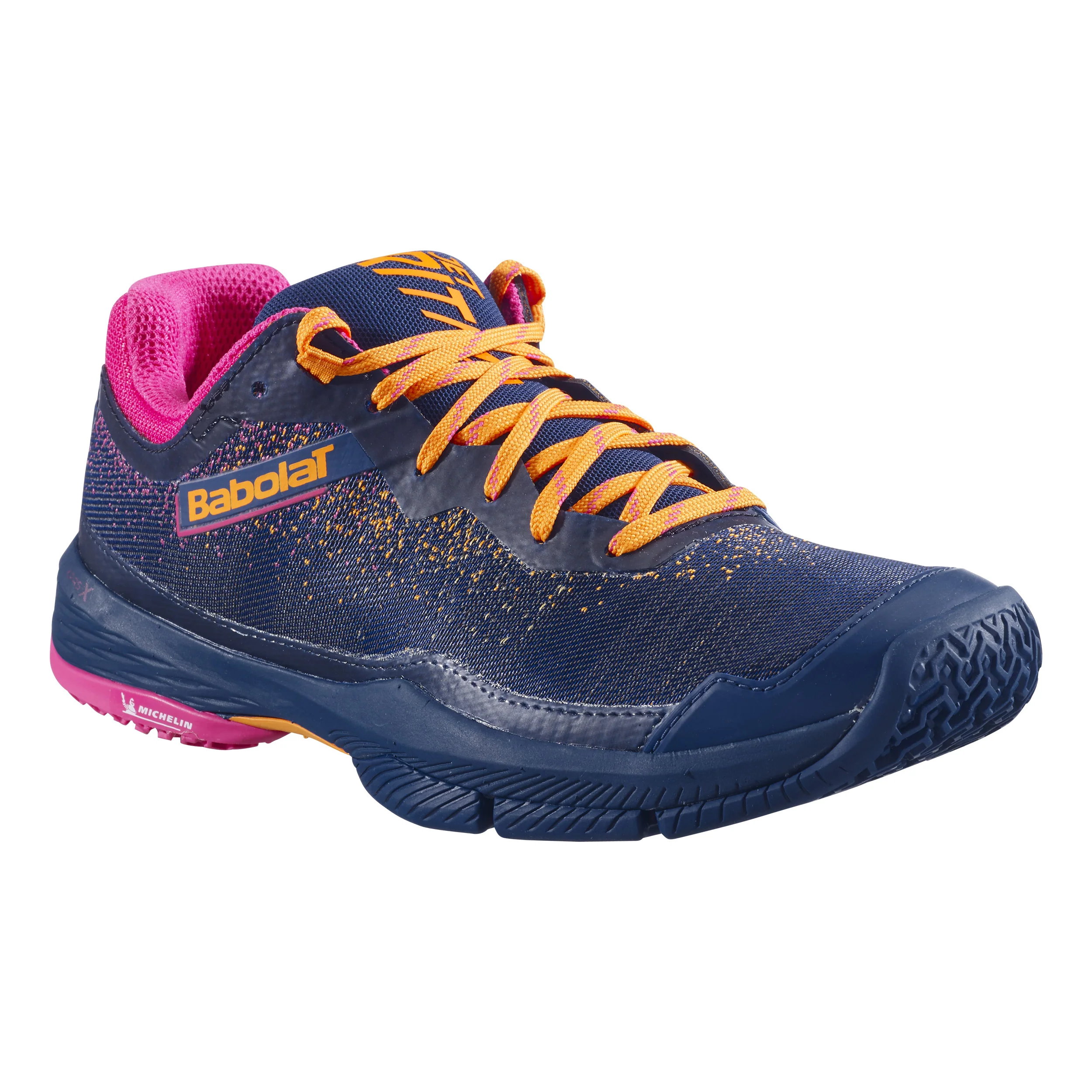 Jet Ritma Zapatilla De Pádel Mujeres-Azul Oscuro,Rosa - Image 3
