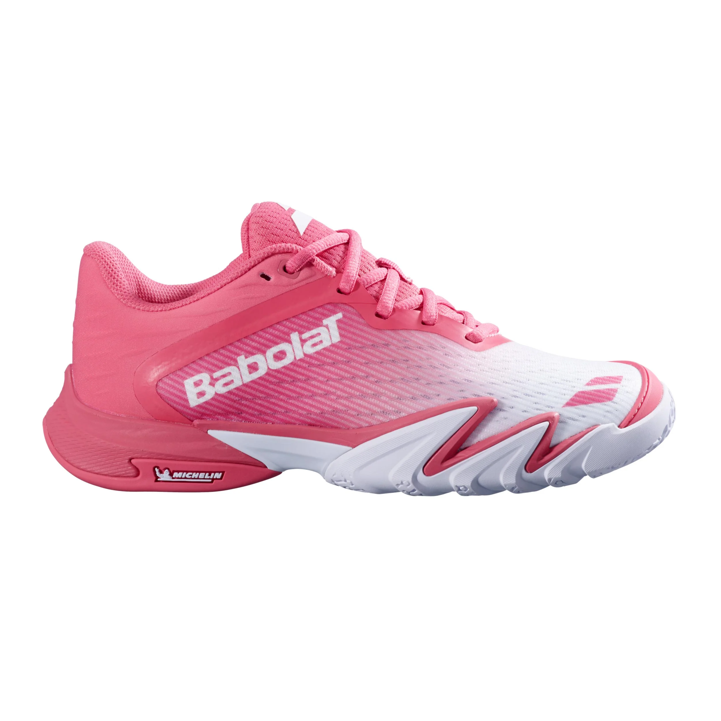 Premura 3 PADL Zapatilla de pádel Mujeres-coral, blanco