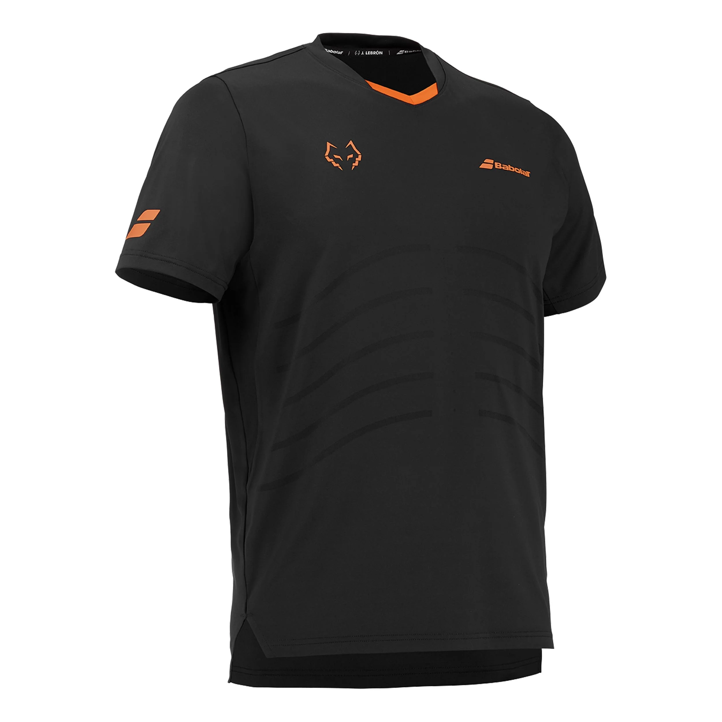 Replica J. Lebron Camiseta de manga corta Hombres-negro - Image 2