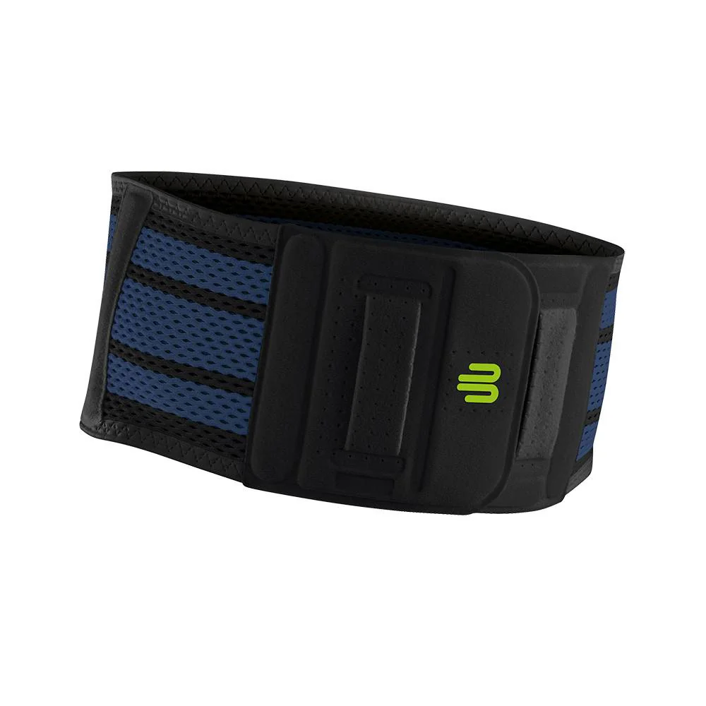 Sports Back Support Vendaje Para La Espalda-Negro,Azul Oscuro