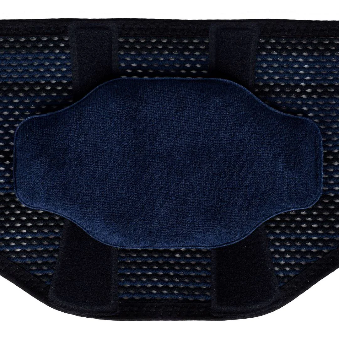 Sports Back Support Vendaje Para La Espalda-Negro,Azul Oscuro - Image 4
