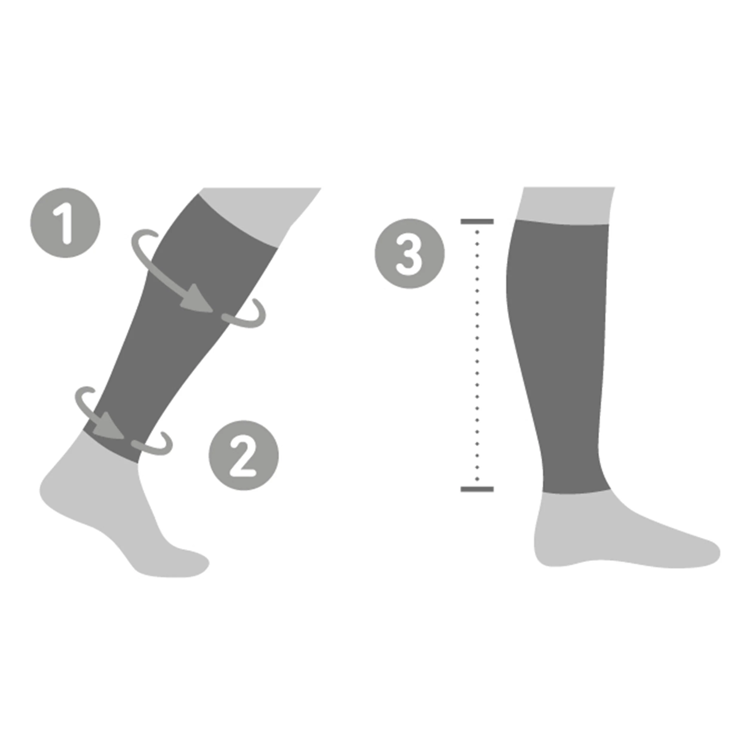 Sports Compression Lower Leg (x-long) Coderas-Rosa - Image 5