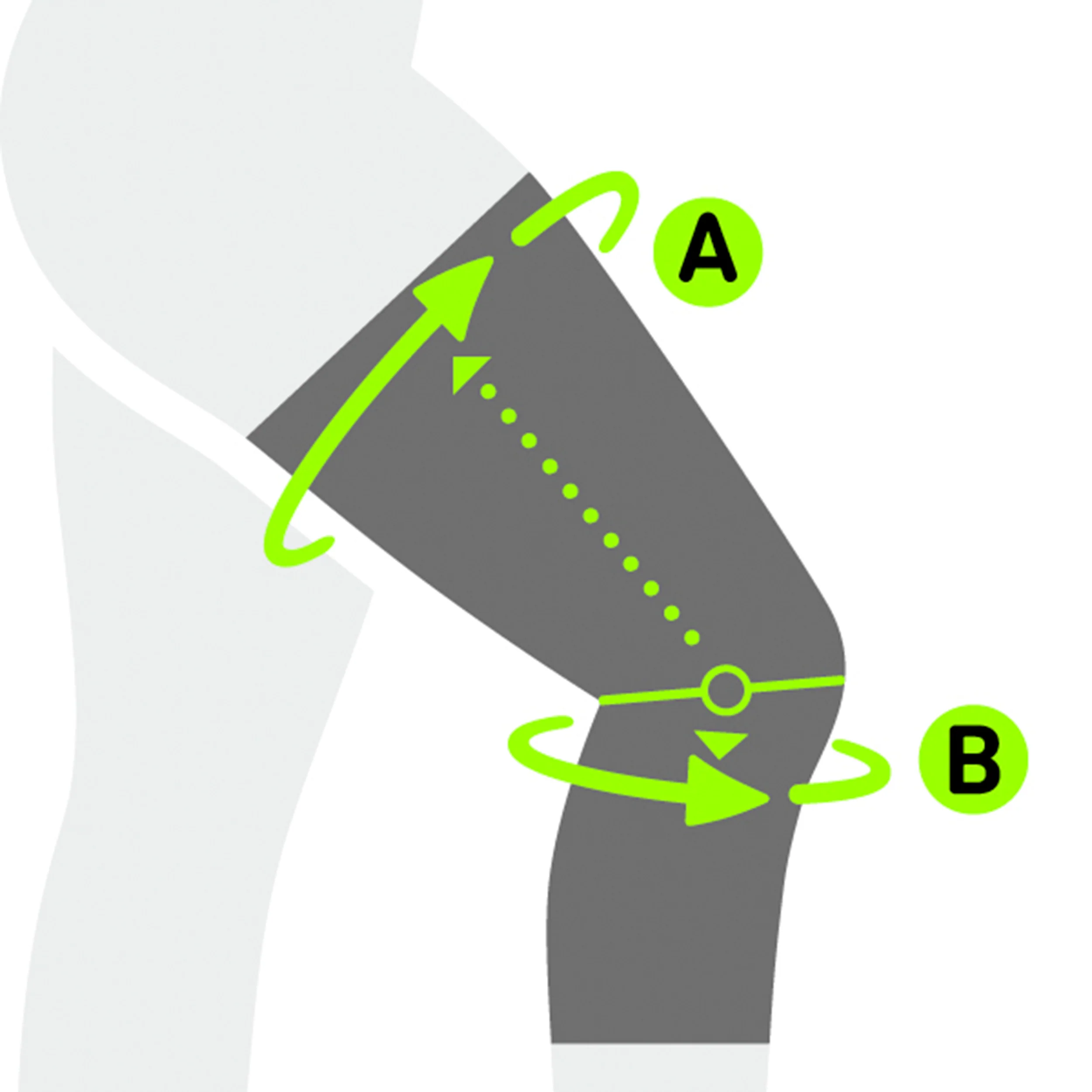 Sports Knee Support Vendaje De Rodilla-Berry,Rosa - Image 3