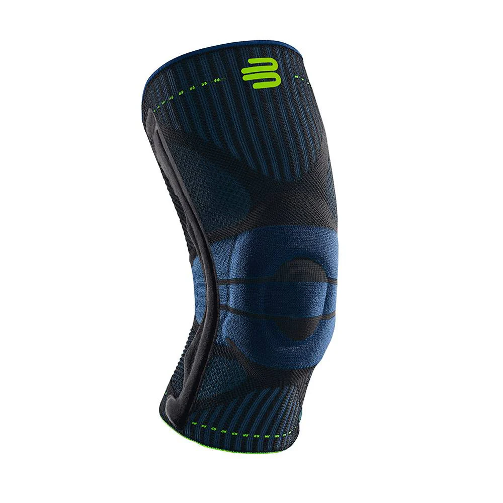 Sports Knee Support Vendaje De Rodilla-Negro,Azul Oscuro
