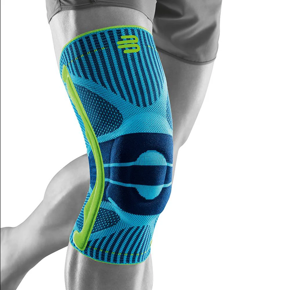 Sports Knee Support Vendaje De Rodilla-Turquesa,Lima - Image 2
