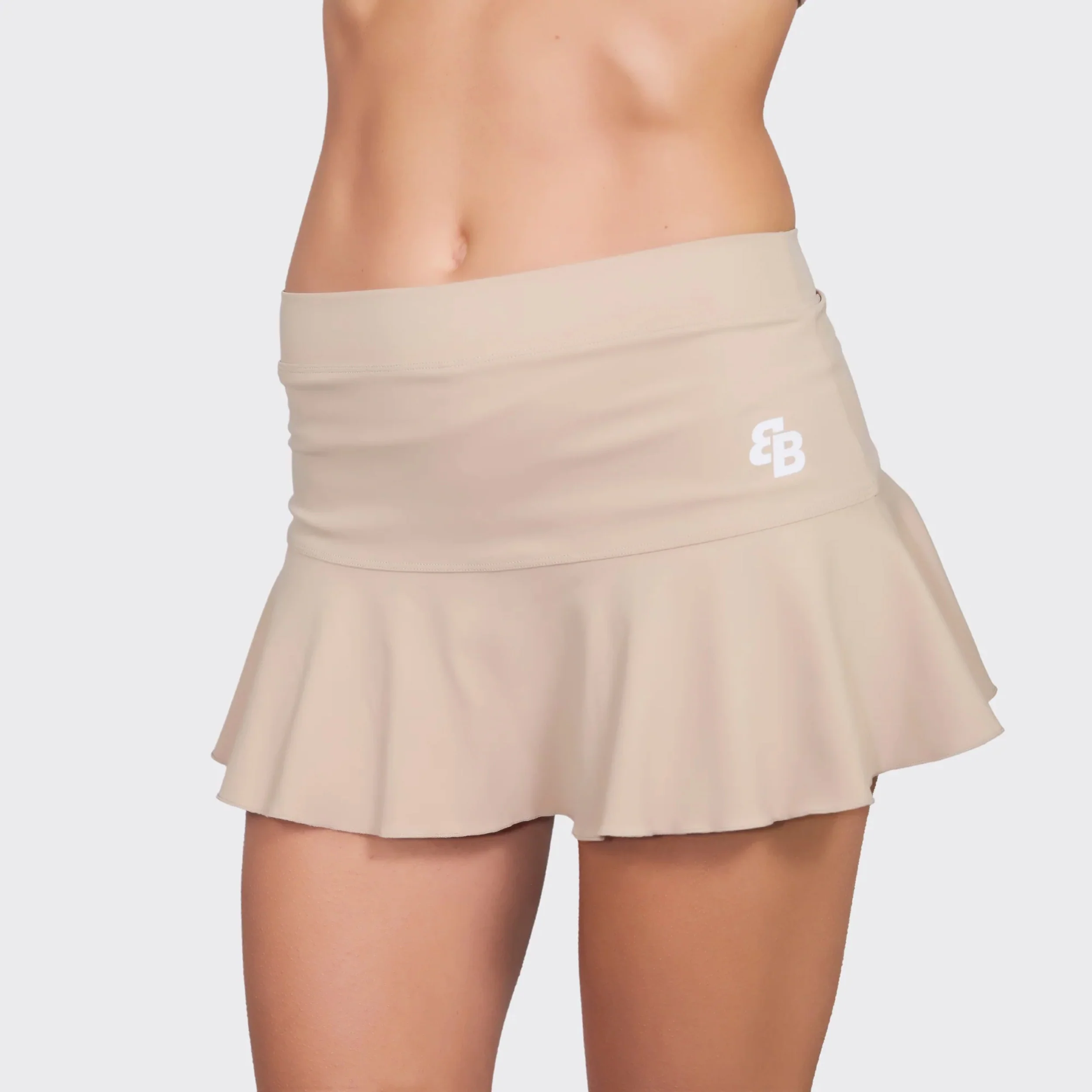 Basica Falda Mujeres-beige