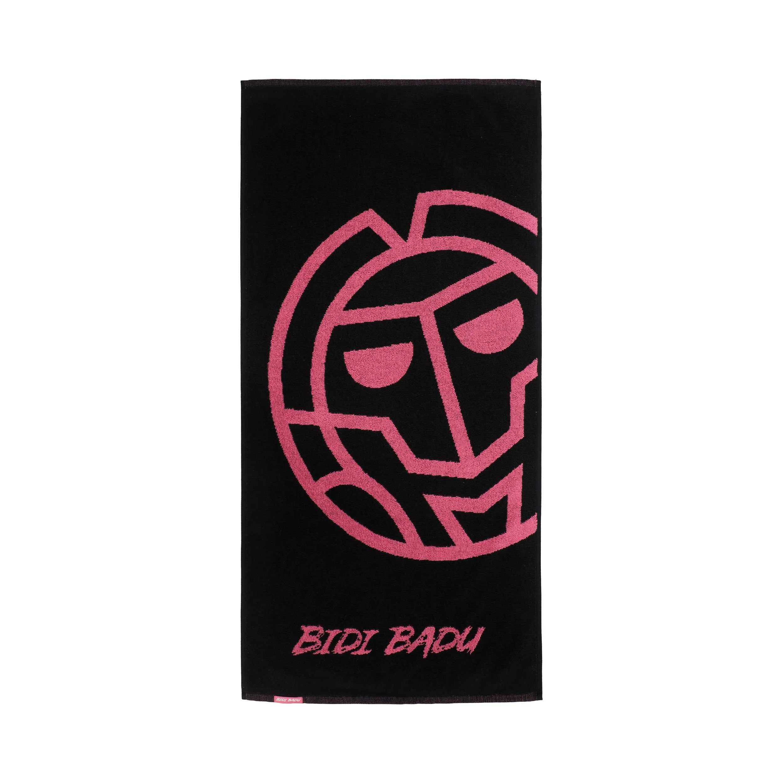 Badehandtuch 50x100cm Toalla -negro,rosa