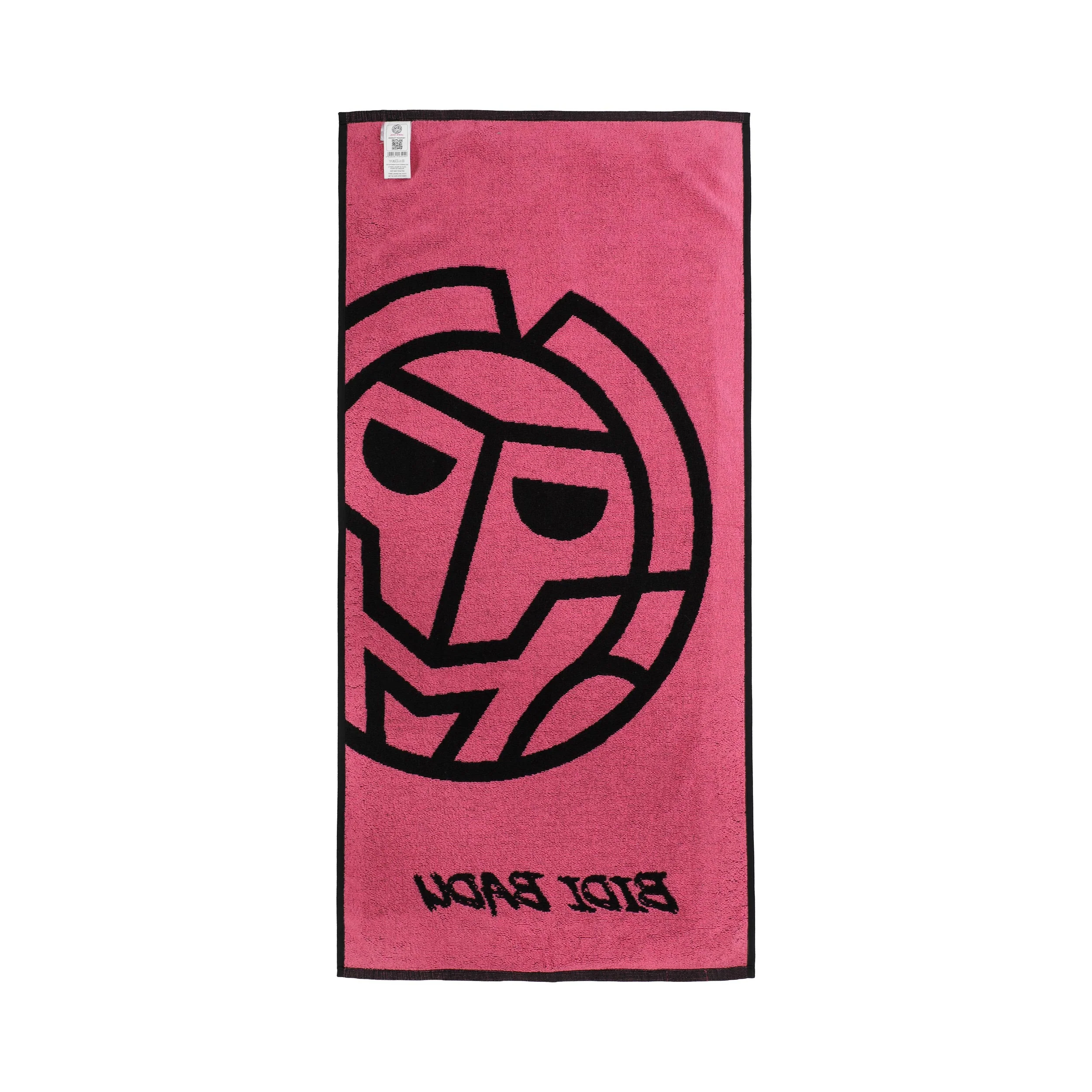 Badehandtuch 50x100cm Toalla -negro,rosa - Image 2