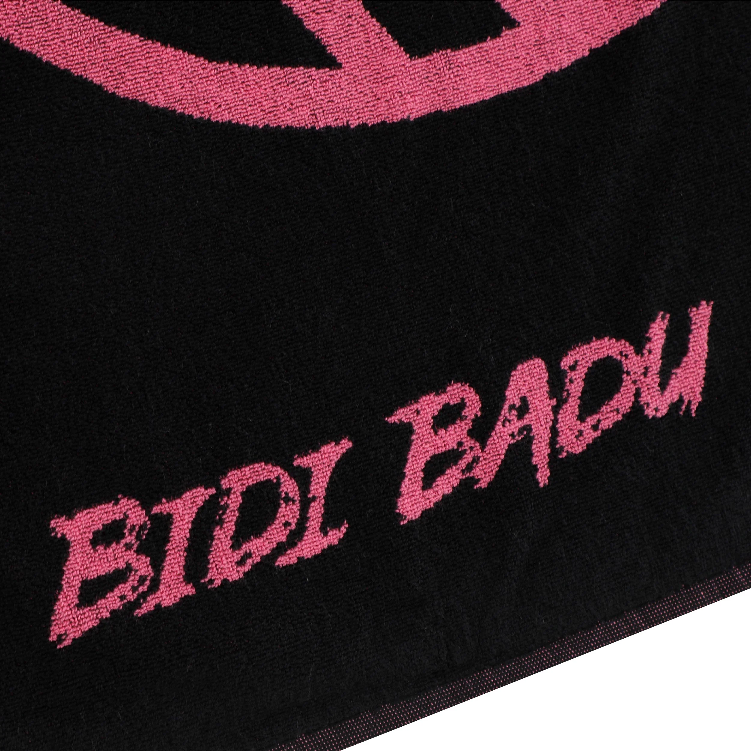 Badehandtuch 70x140cm Toalla -negro,rosa - Image 4