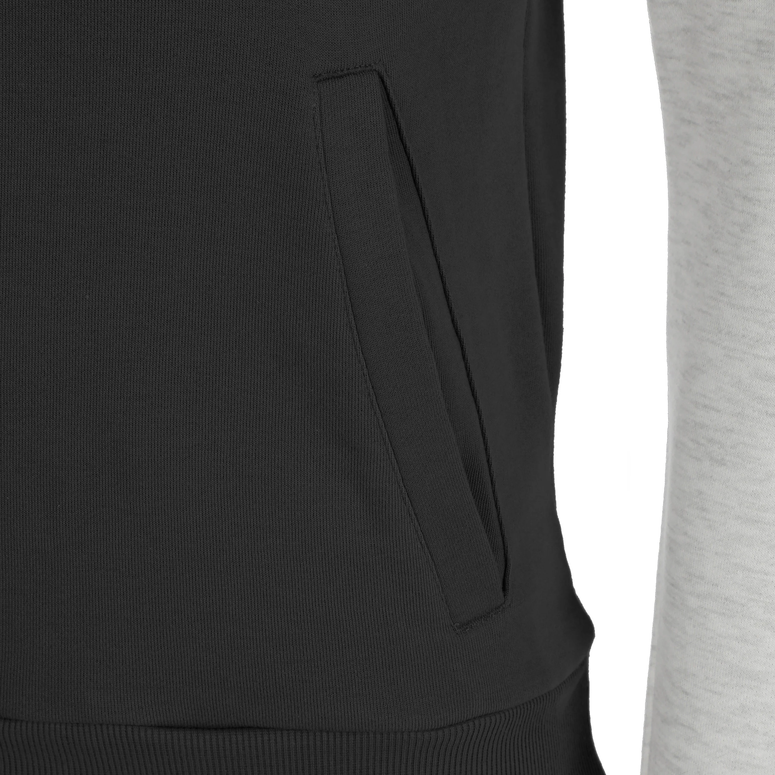 Bassem Lifestyle Sudadera con capucha Chicos - gris claro, negro - Image 4