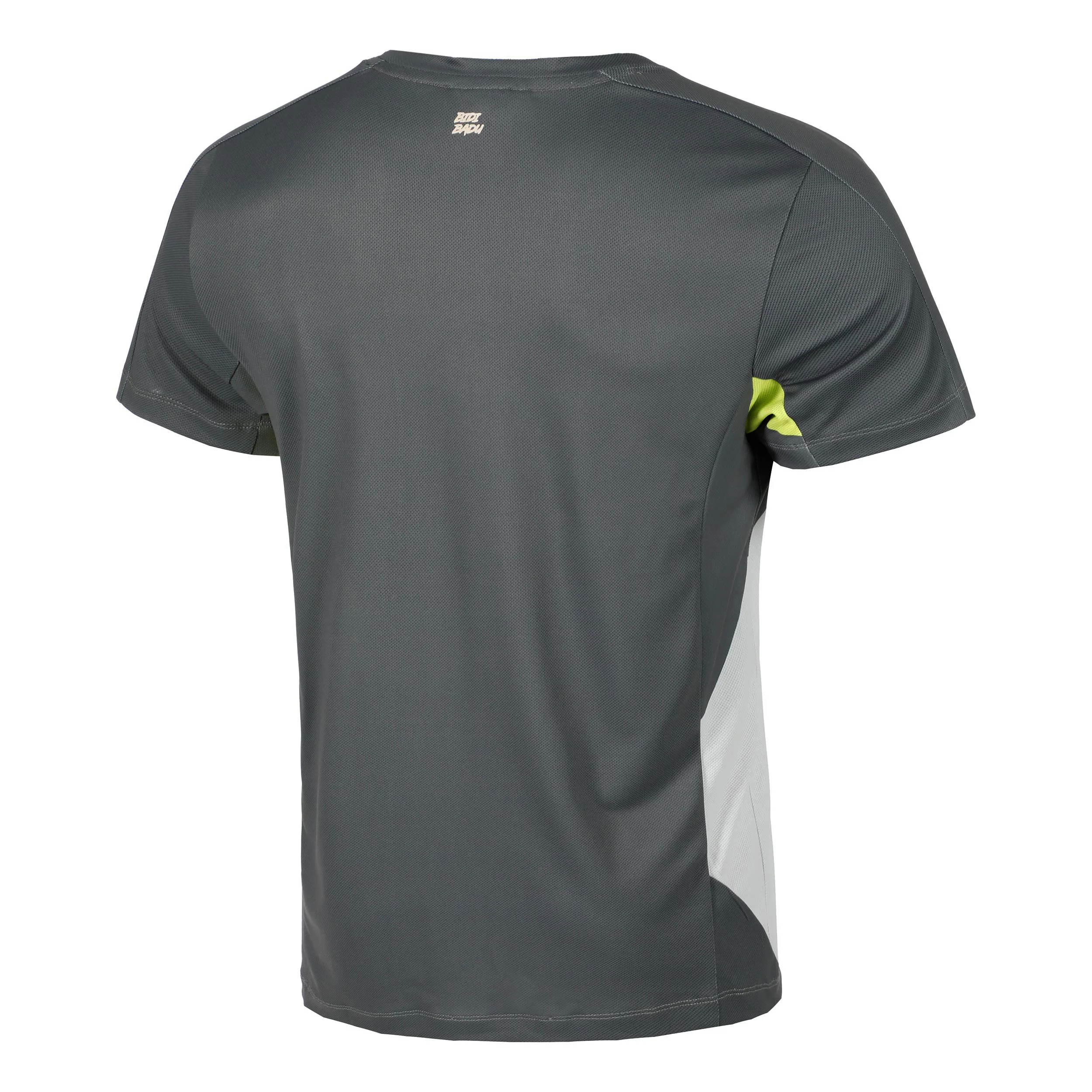 Bubble Camiseta De Manga Corta Hombres-Gris,Amarillo Limón - Image 2