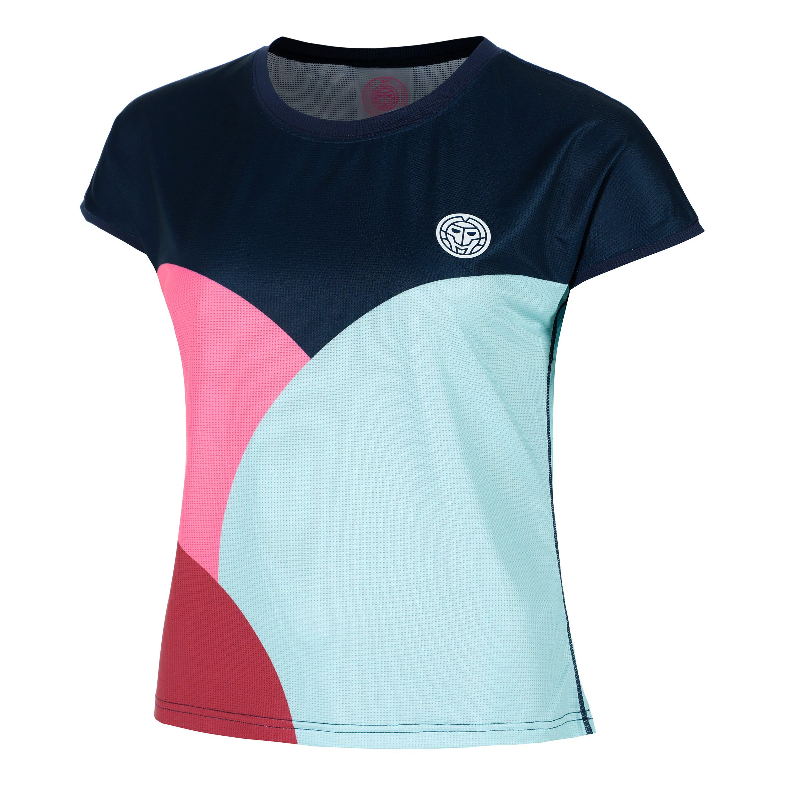 Bubble Camiseta De Manga Corta Mujeres-Azul Oscuro,Turquesa